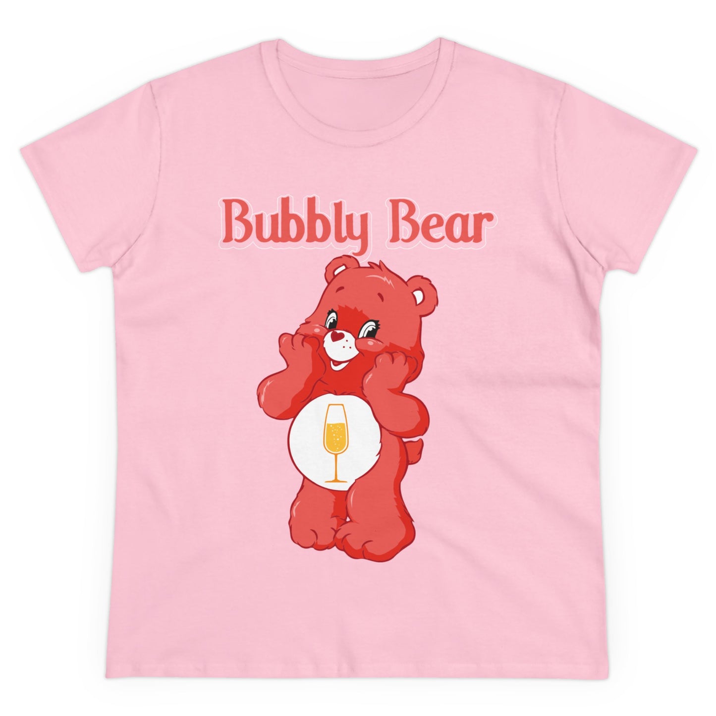 Bubbly Bear - Women's Midweight Cotton Tee