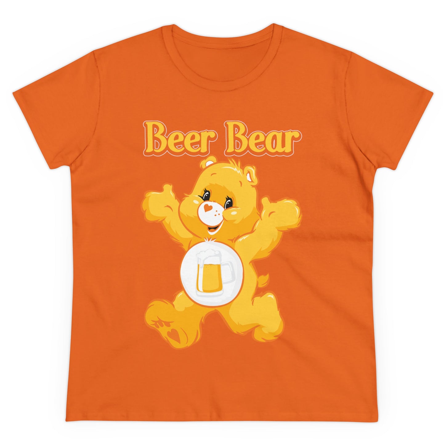 Beer Bear - Women's Midweight Cotton Tee