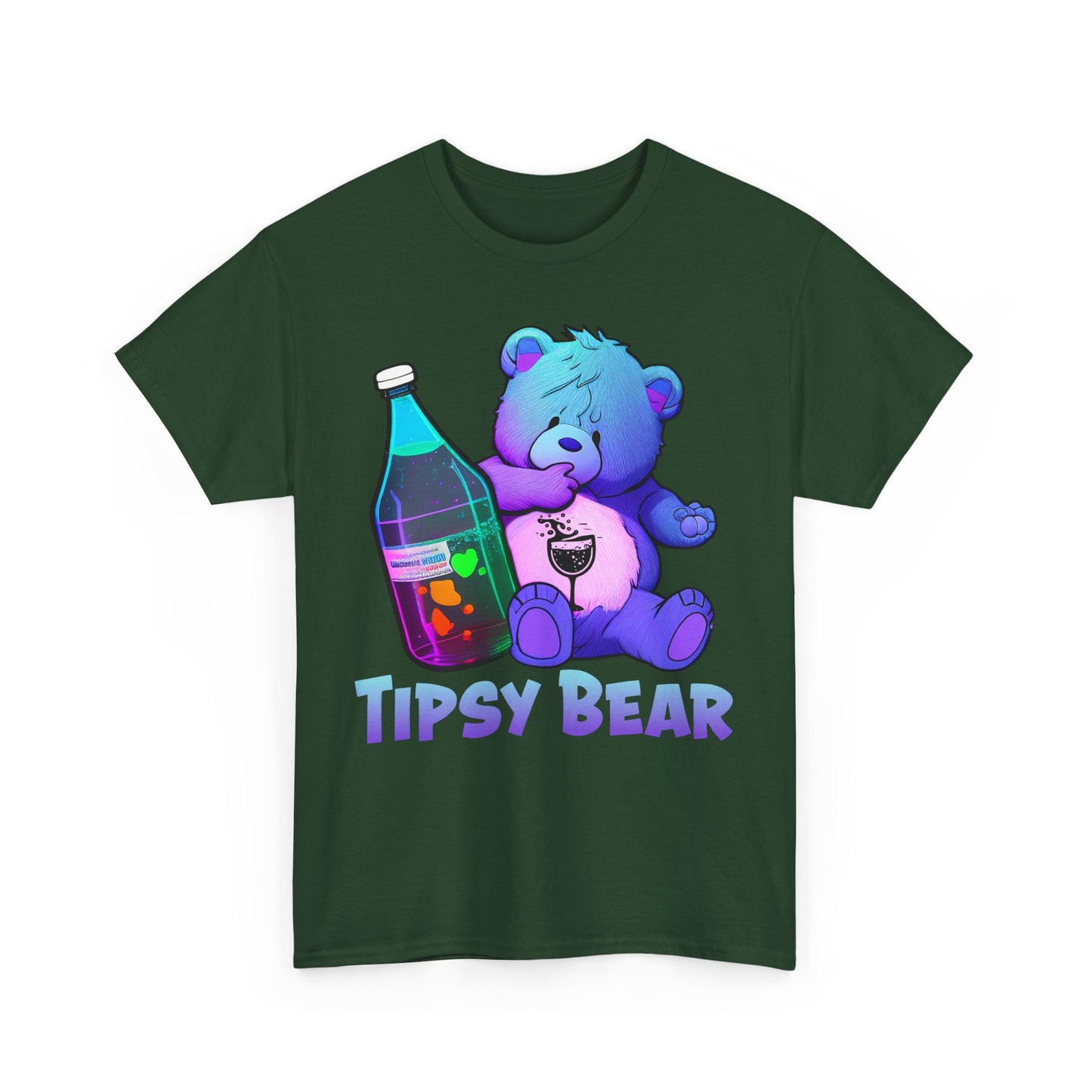 Tipsy Bear - Unisex Heavy Cotton Tee