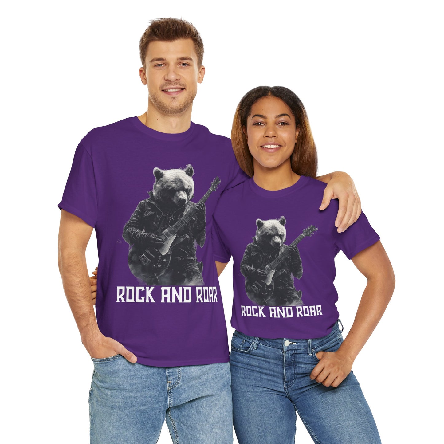 Rock and Roar - Unisex Heavy Cotton Tee