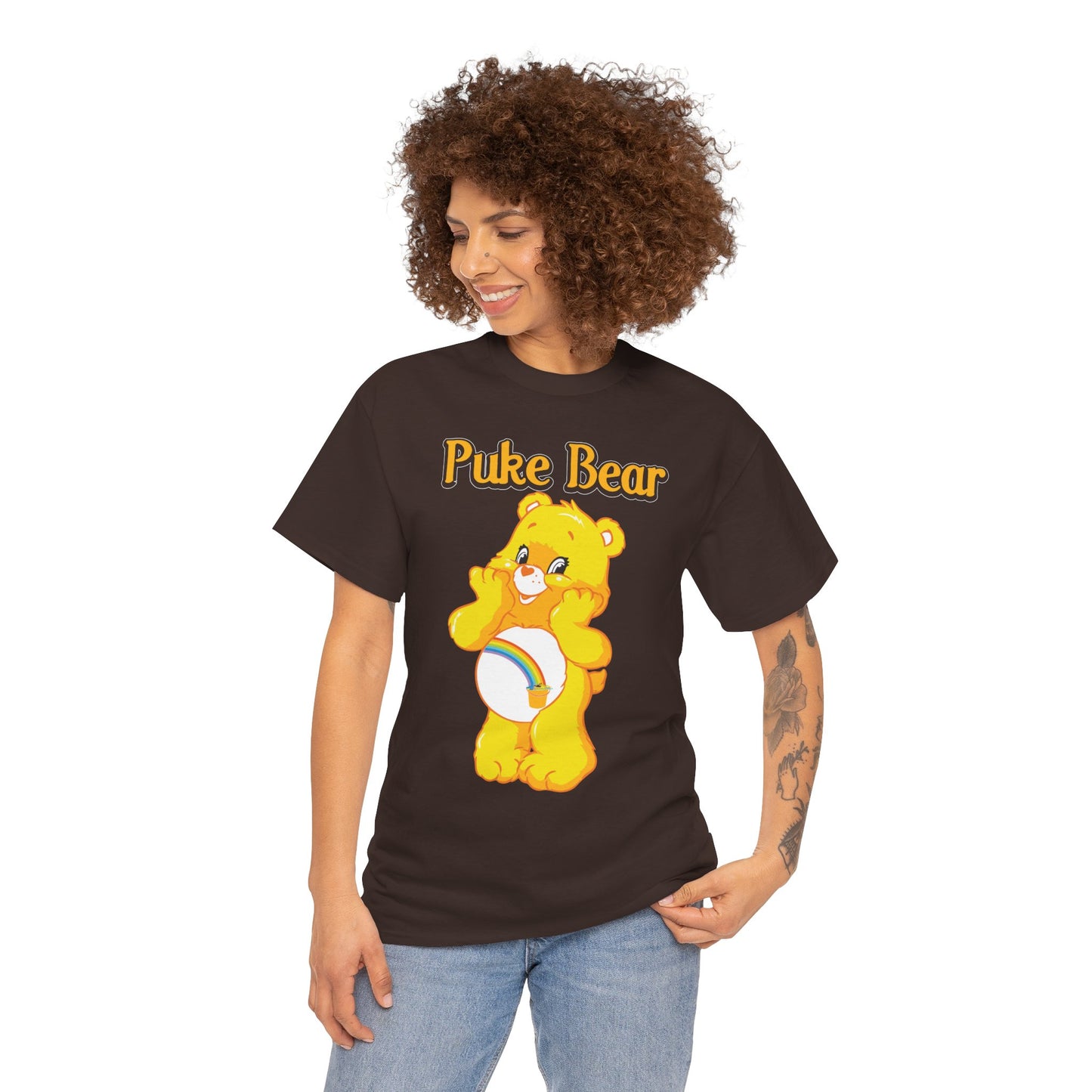 Puke Bear - Unisex Heavy Cotton Tee