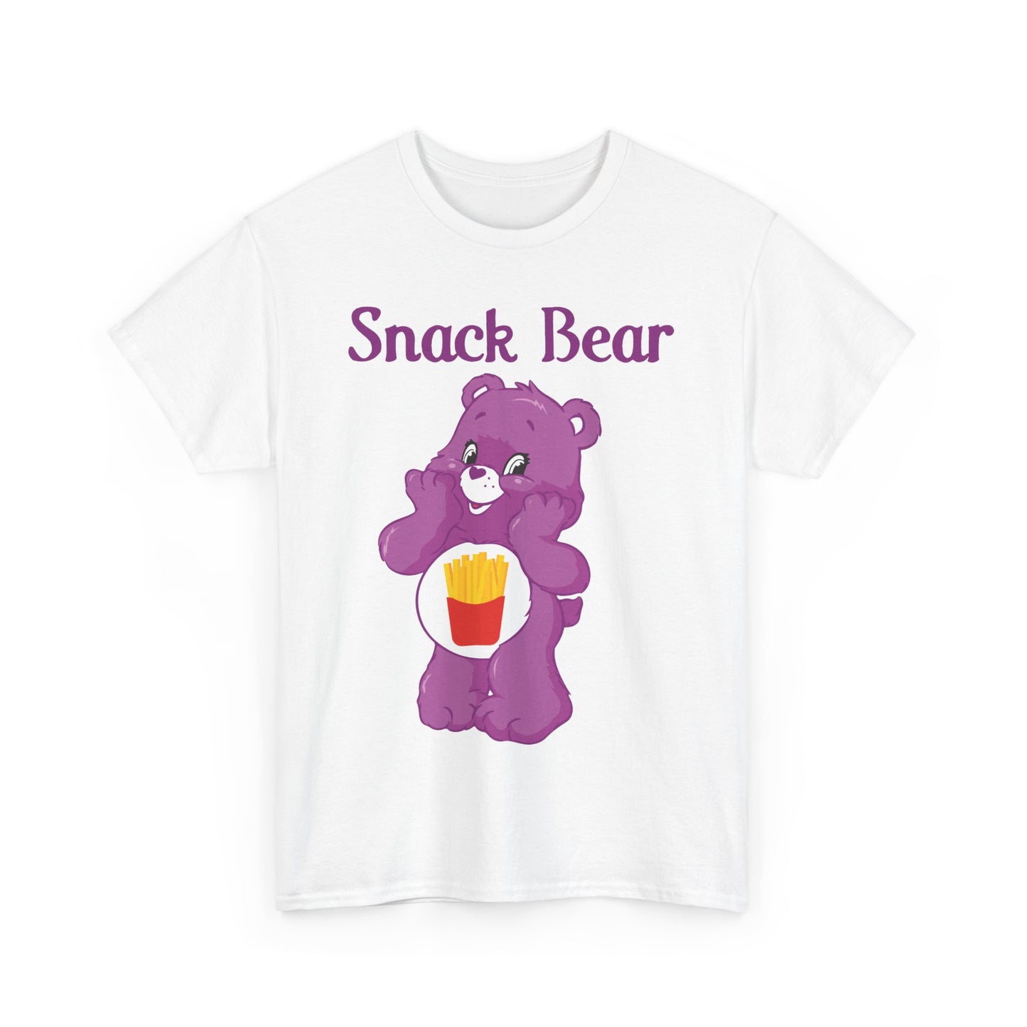 Snack Bear - Unisex Heavy Cotton Tee