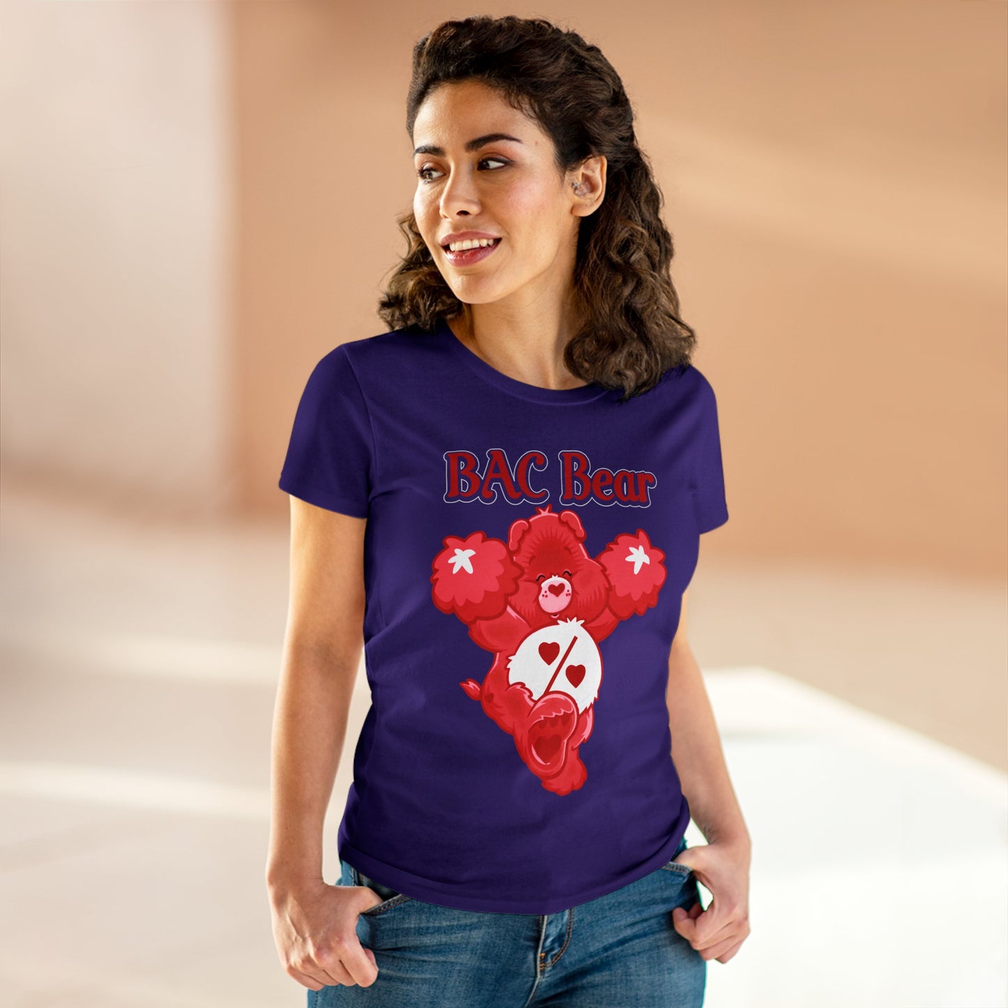 BAC Bear - Women's Midweight Cotton Tee