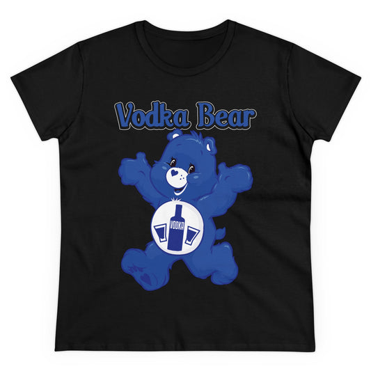 Vodka Bear - Women's Midweight Cotton Tee