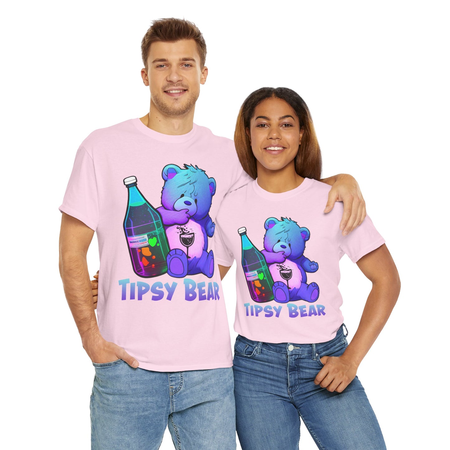 Tipsy Bear - Unisex Heavy Cotton Tee