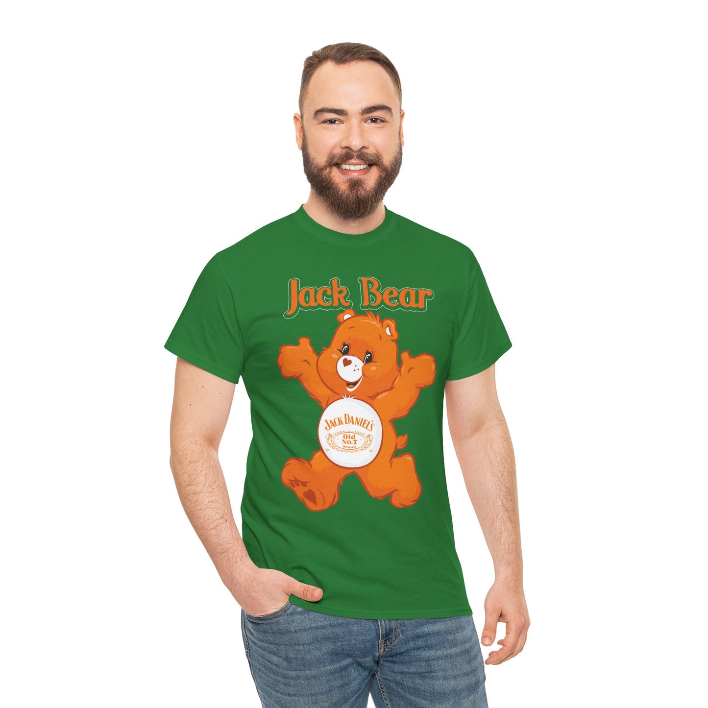 Jack Bear - Unisex Heavy Cotton Tee