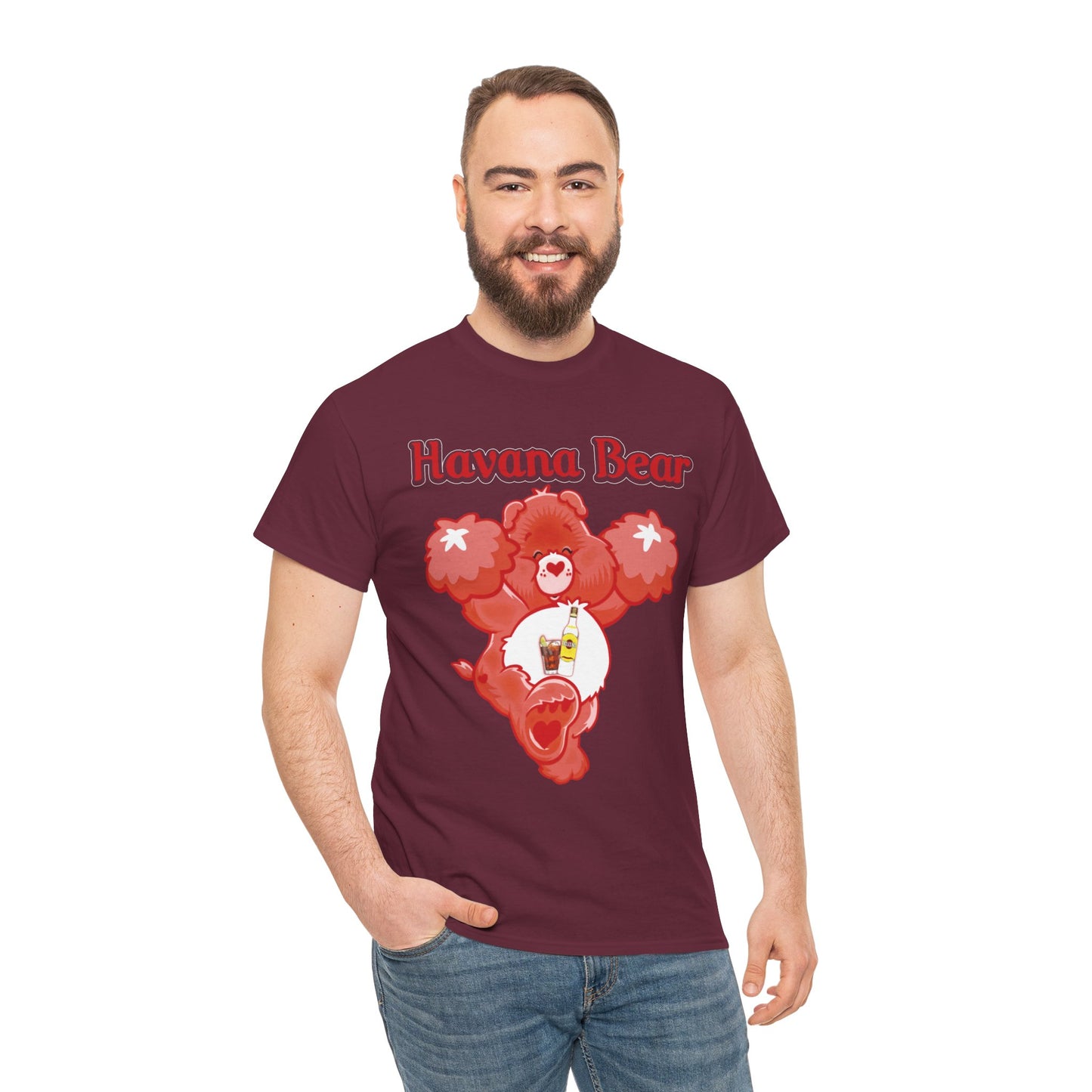 Havana Bear - Unisex Heavy Cotton Tee