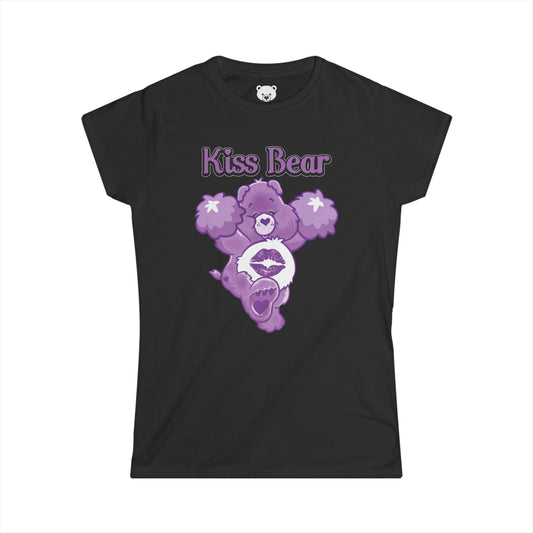 Kiss Bear - Women's Softstyle Tee