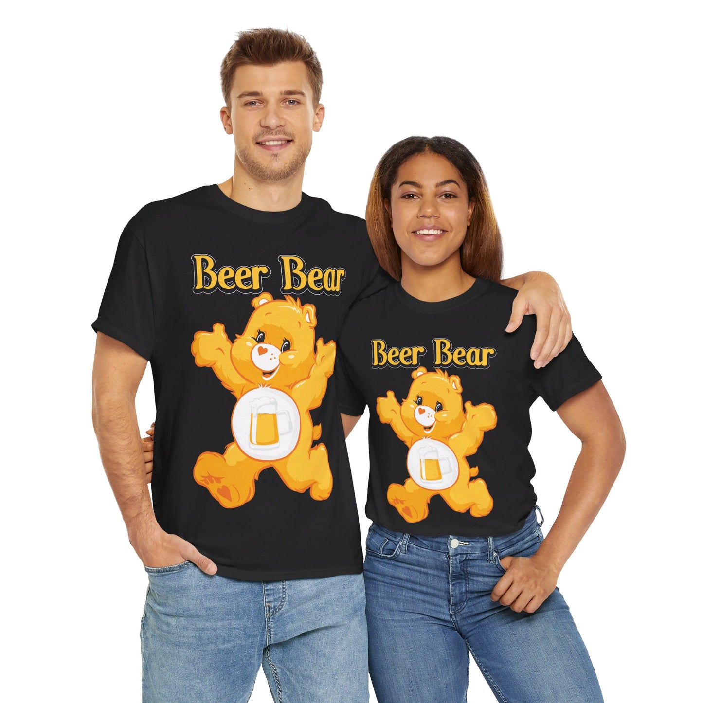 Beer Bear - Unisex Heavy Cotton Tee