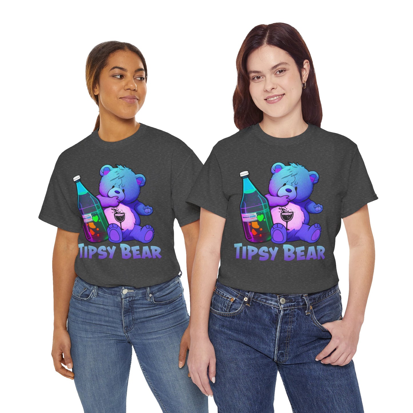 Tipsy Bear - Unisex Heavy Cotton Tee