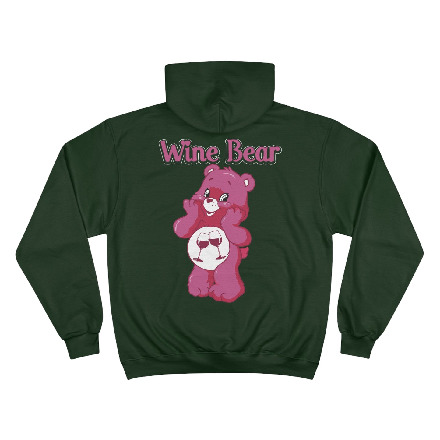 Wine Bear - Champion Hoodie