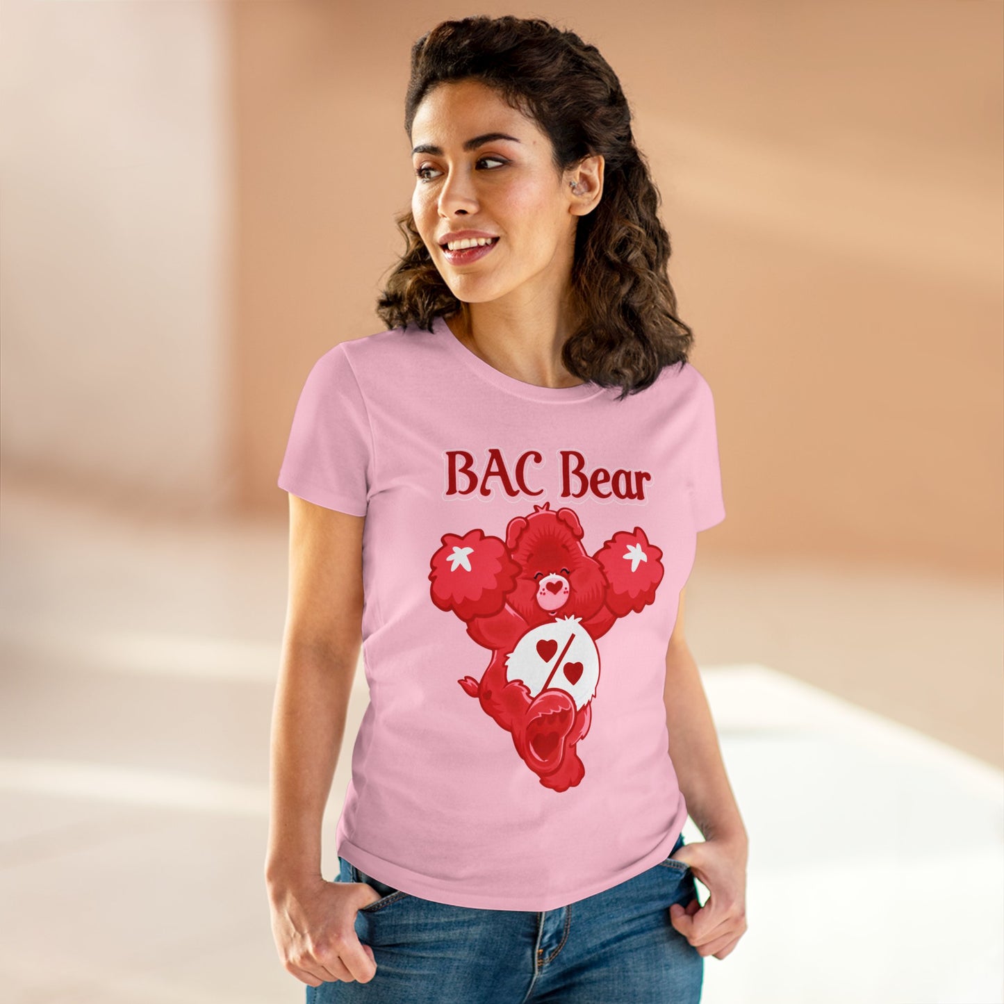 BAC Bear - Women's Midweight Cotton Tee