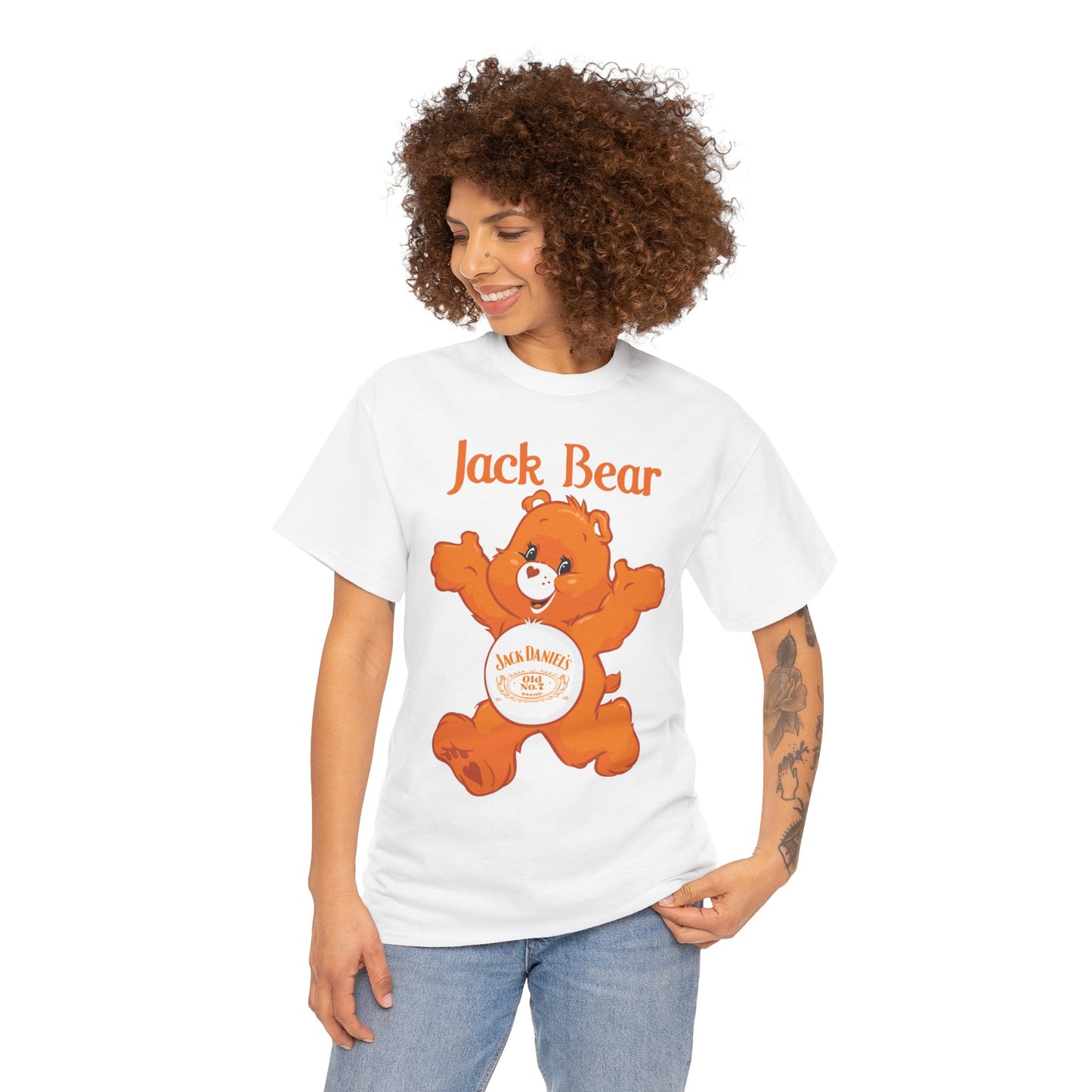 Jack Bear - Unisex Heavy Cotton Tee