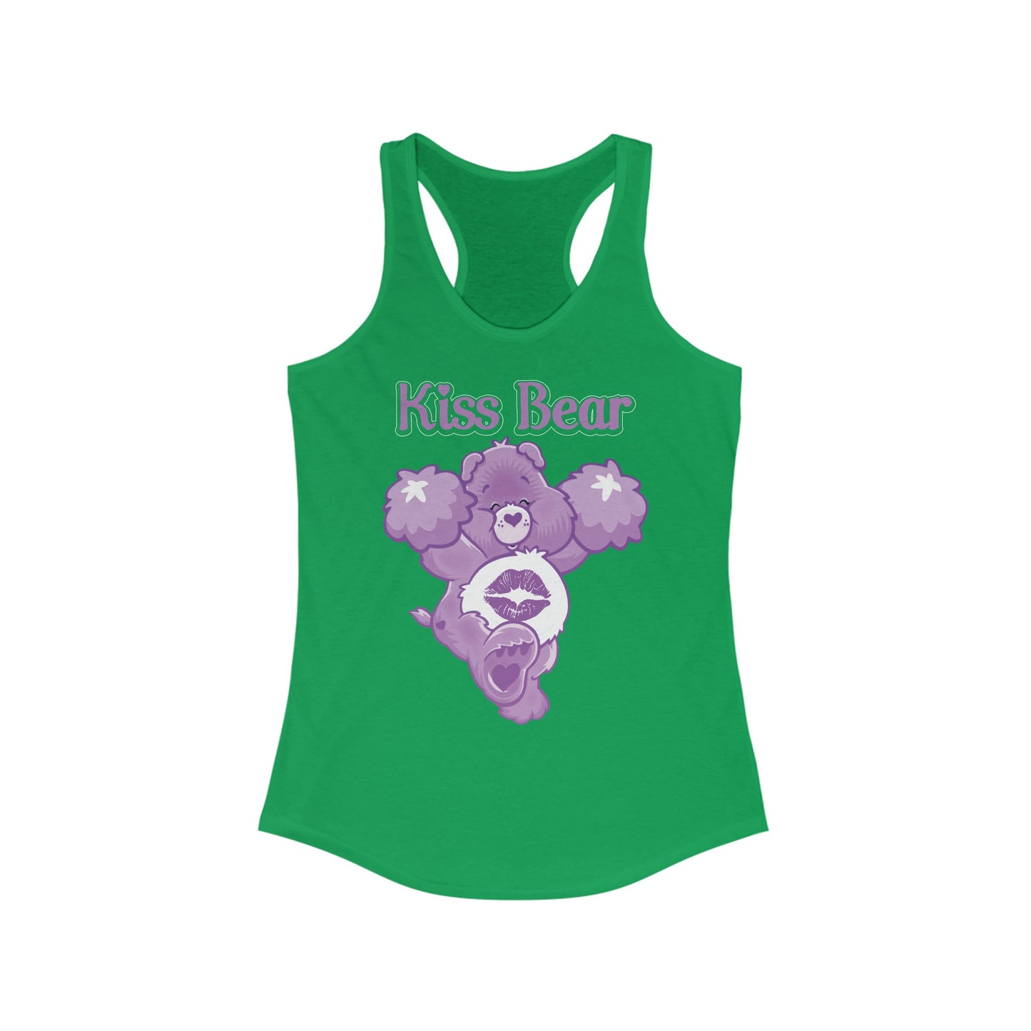 Kiss Bear - Women's Ideal Racerback Tank