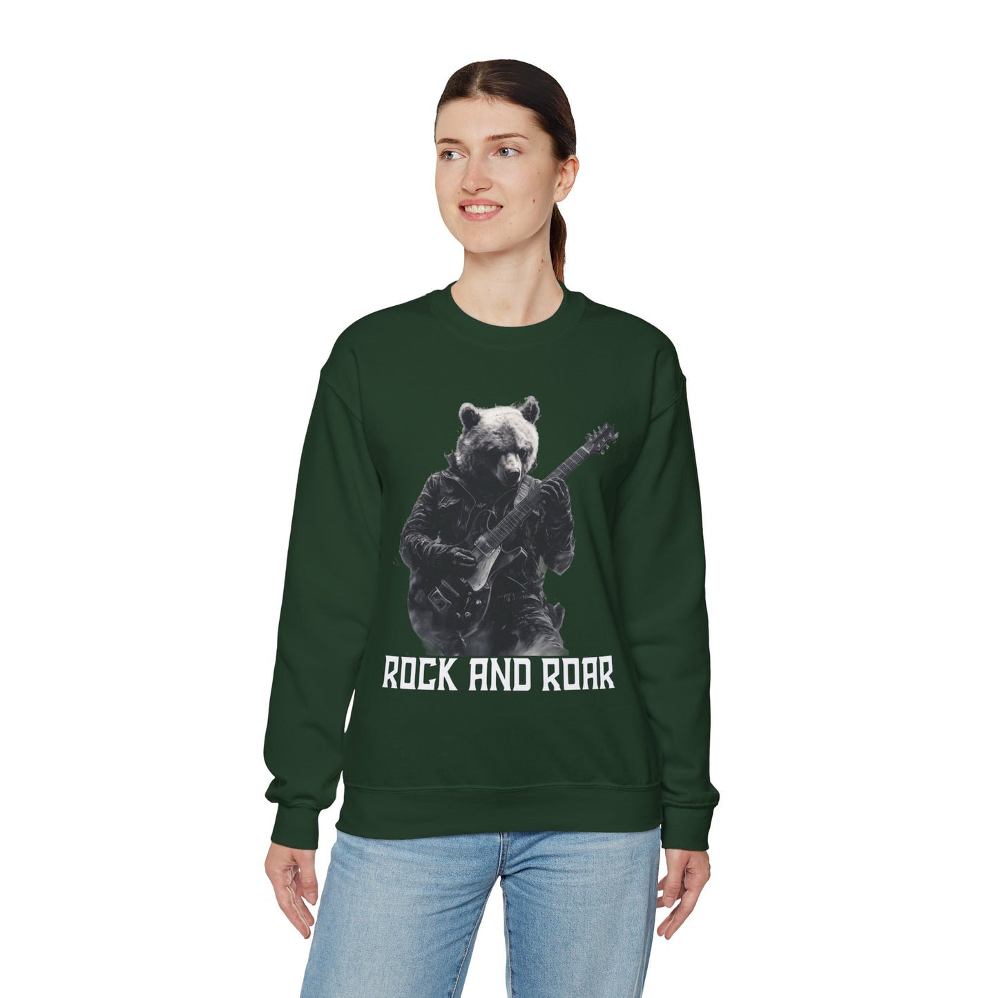 Rock and Roar - Unisex Heavy Blend™ Crewneck Sweatshirt