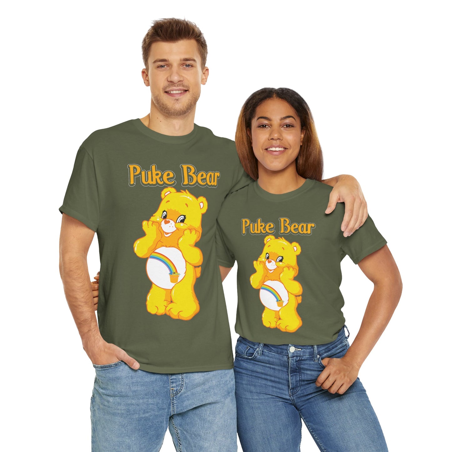 Puke Bear - Unisex Heavy Cotton Tee