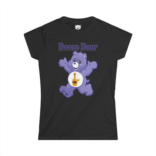 Booze Bear - Women's Softstyle Tee