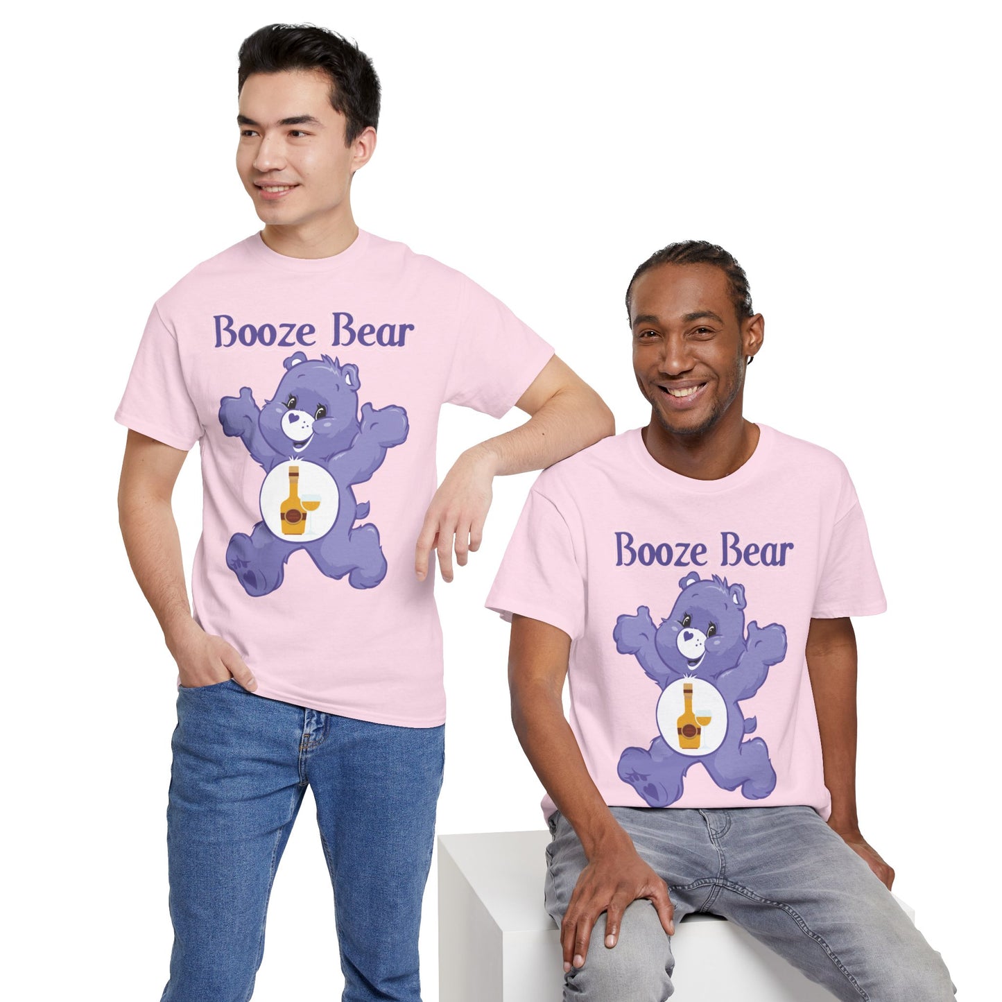 Booze Bear - Unisex Heavy Cotton Tee