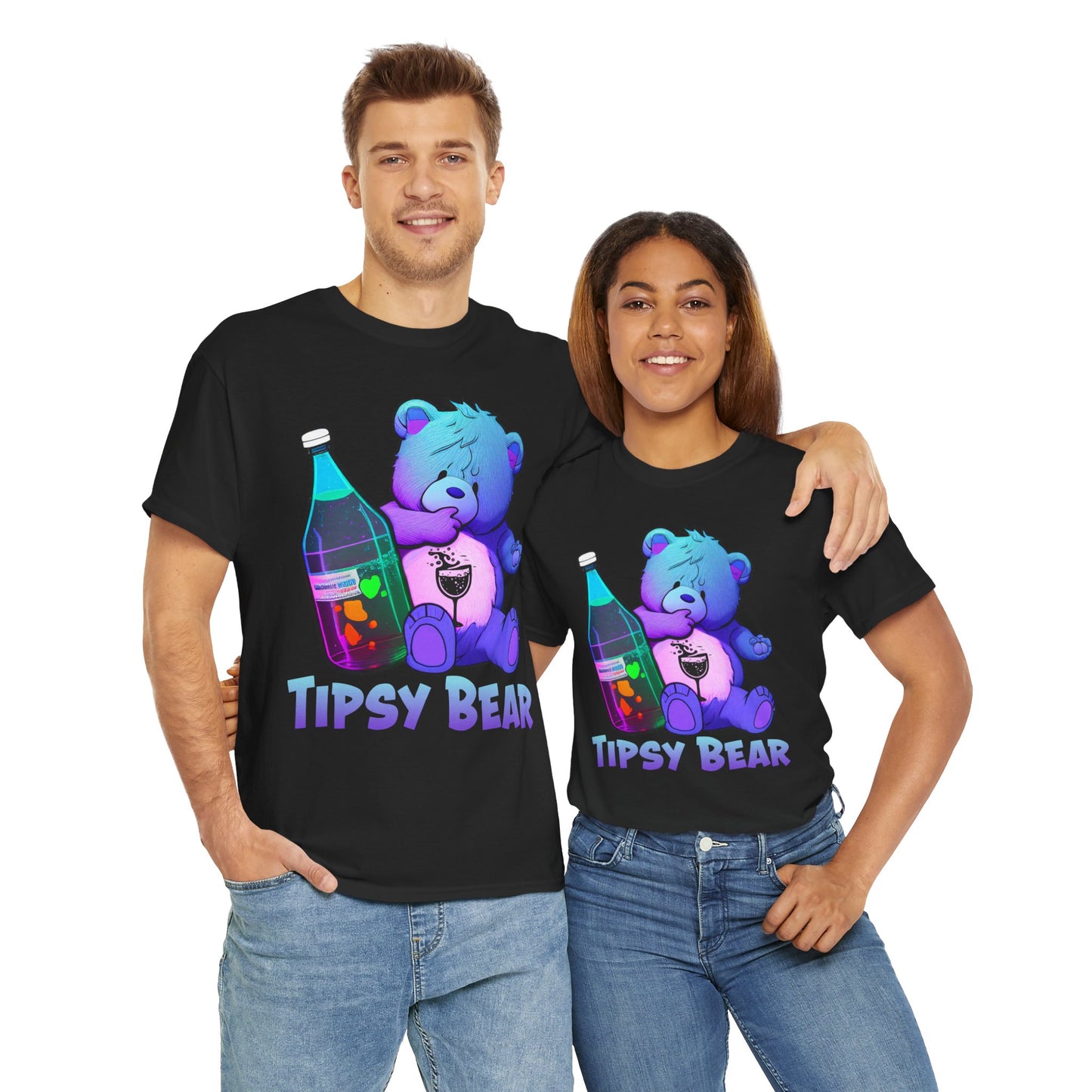 Tipsy Bear - Unisex Heavy Cotton Tee