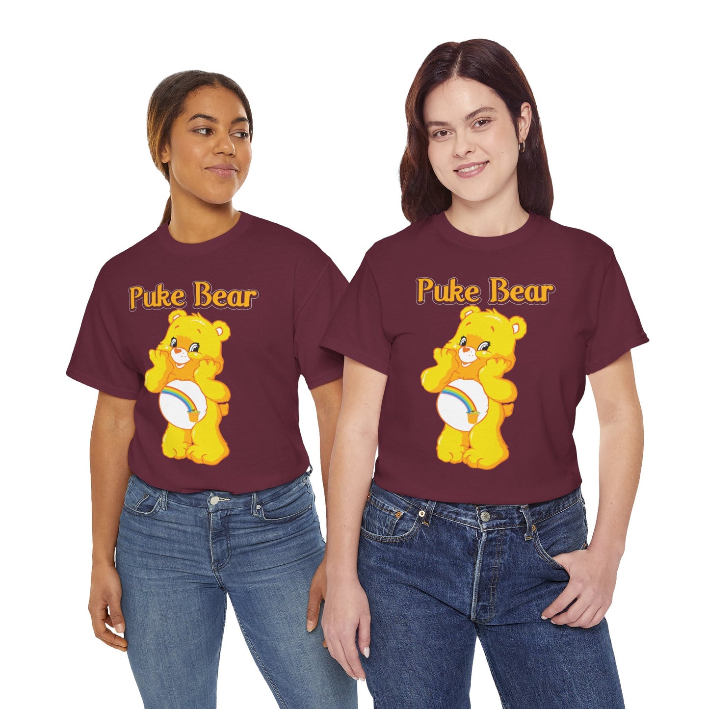 Puke Bear - Unisex Heavy Cotton Tee