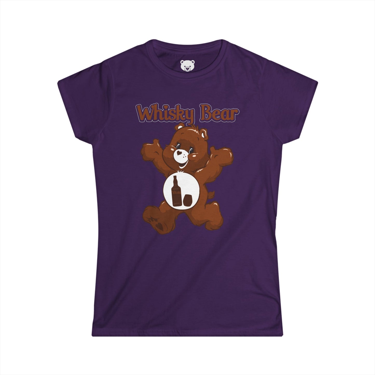 Whisky Bear - Women's Softstyle Tee