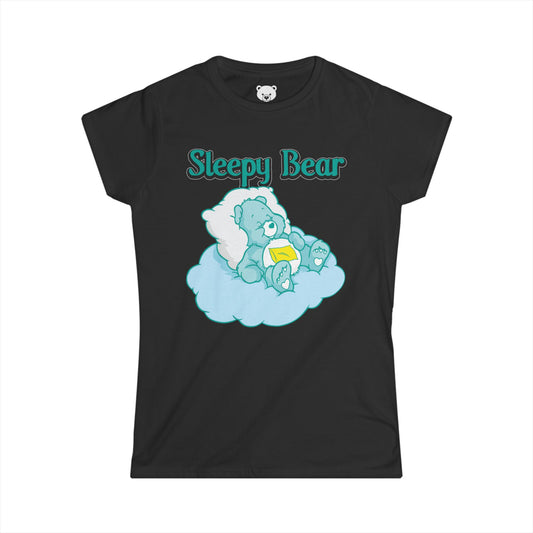 Sleepy Bear - Women's Softstyle Tee