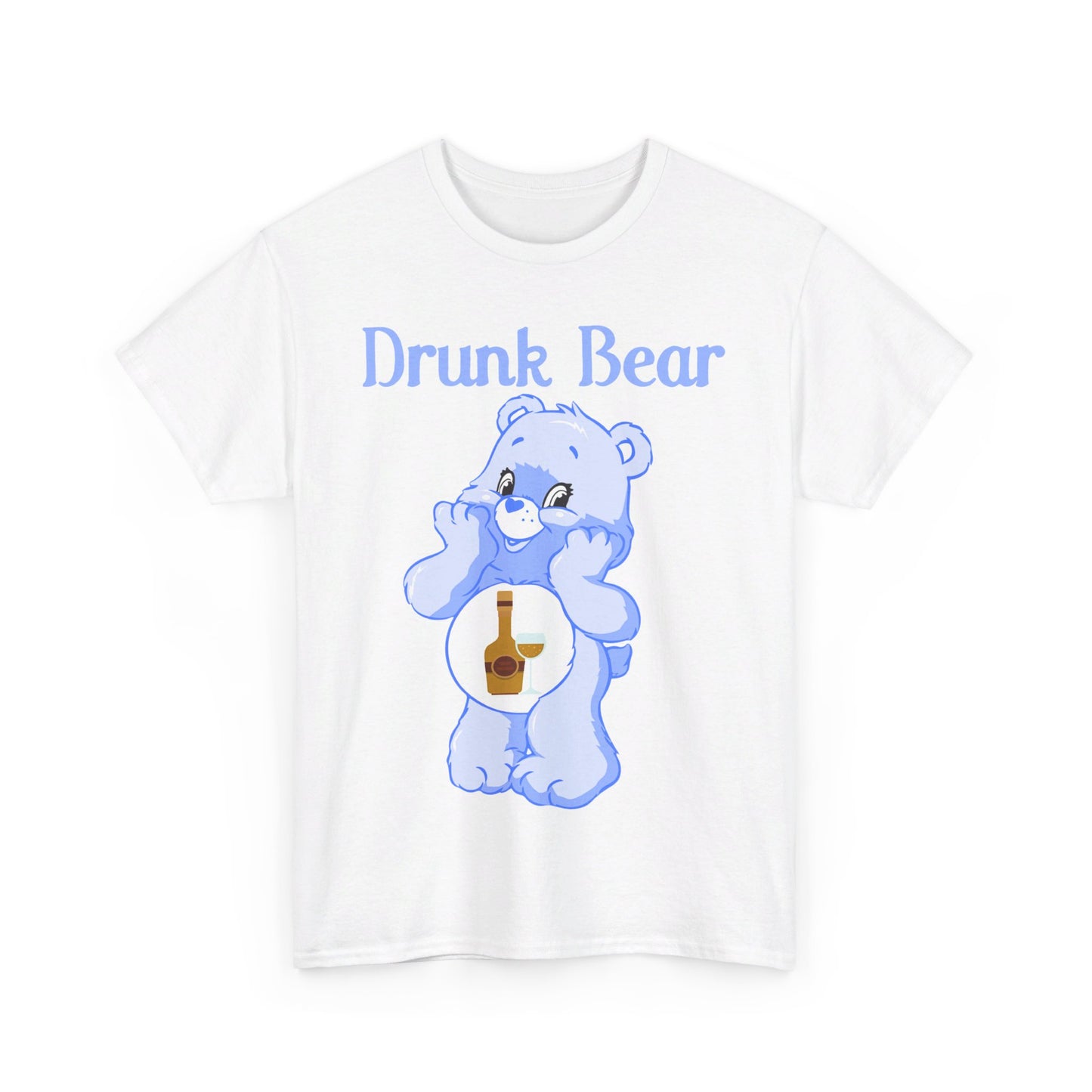 Drunk Bear - Unisex Heavy Cotton Tee