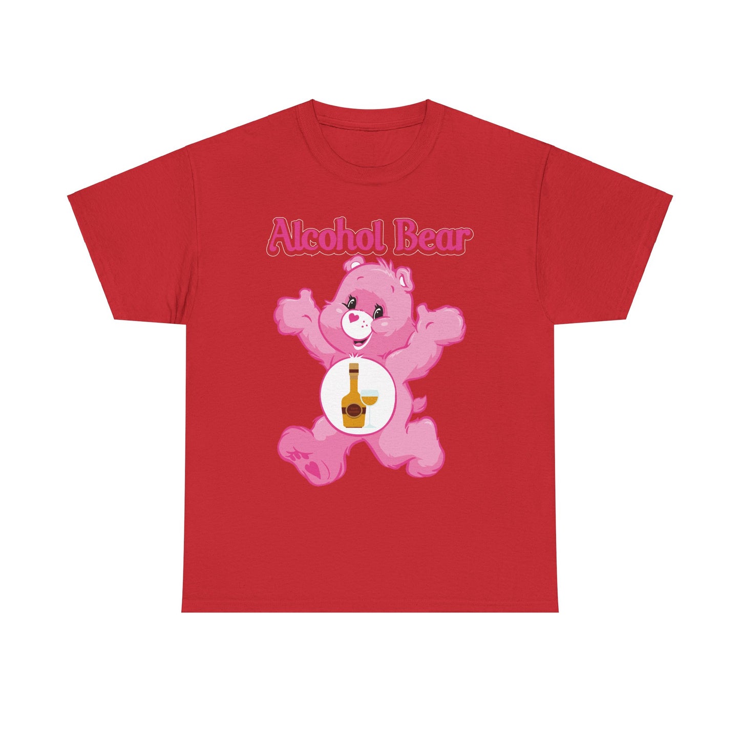 Alcohol Bear - Unisex Heavy Cotton Tee