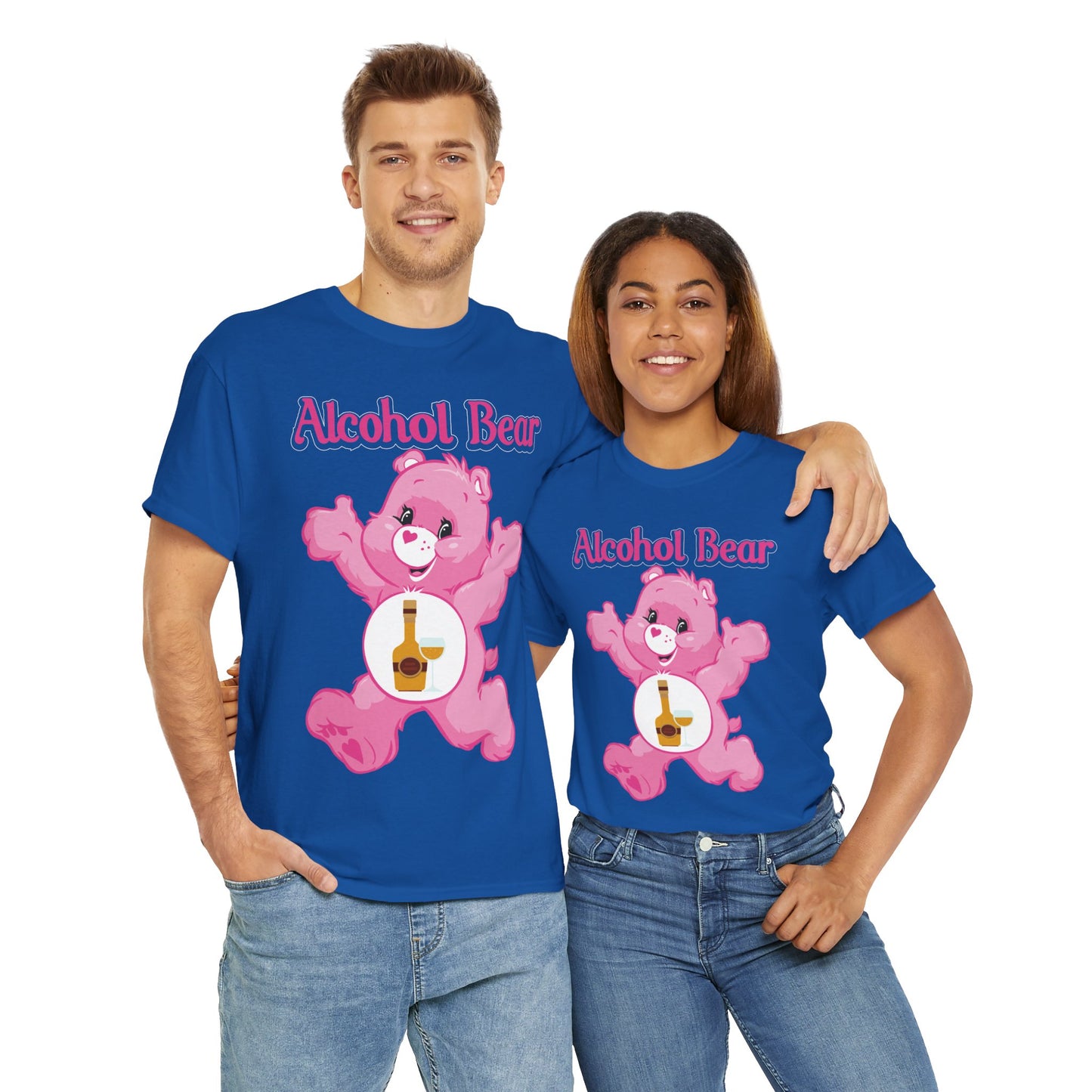 Alcohol Bear - Unisex Heavy Cotton Tee