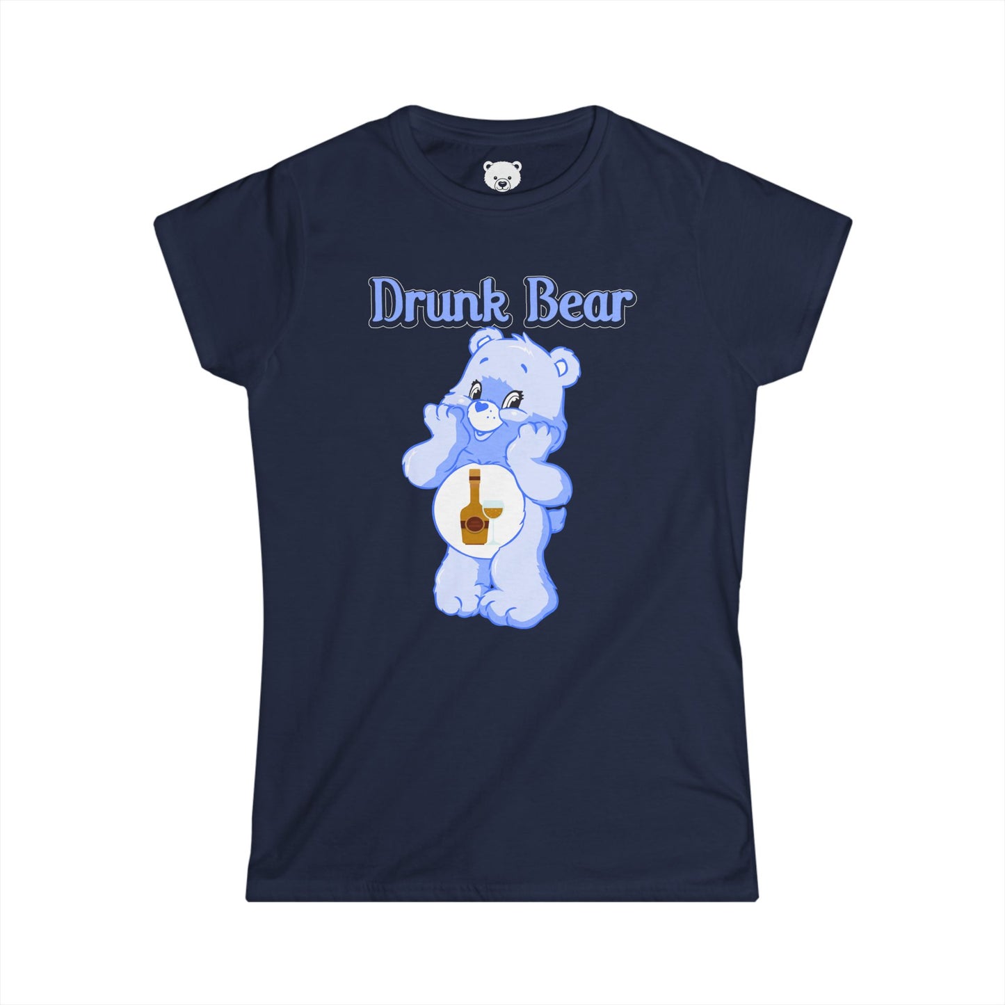 Drunk Bear - Women's Softstyle Tee