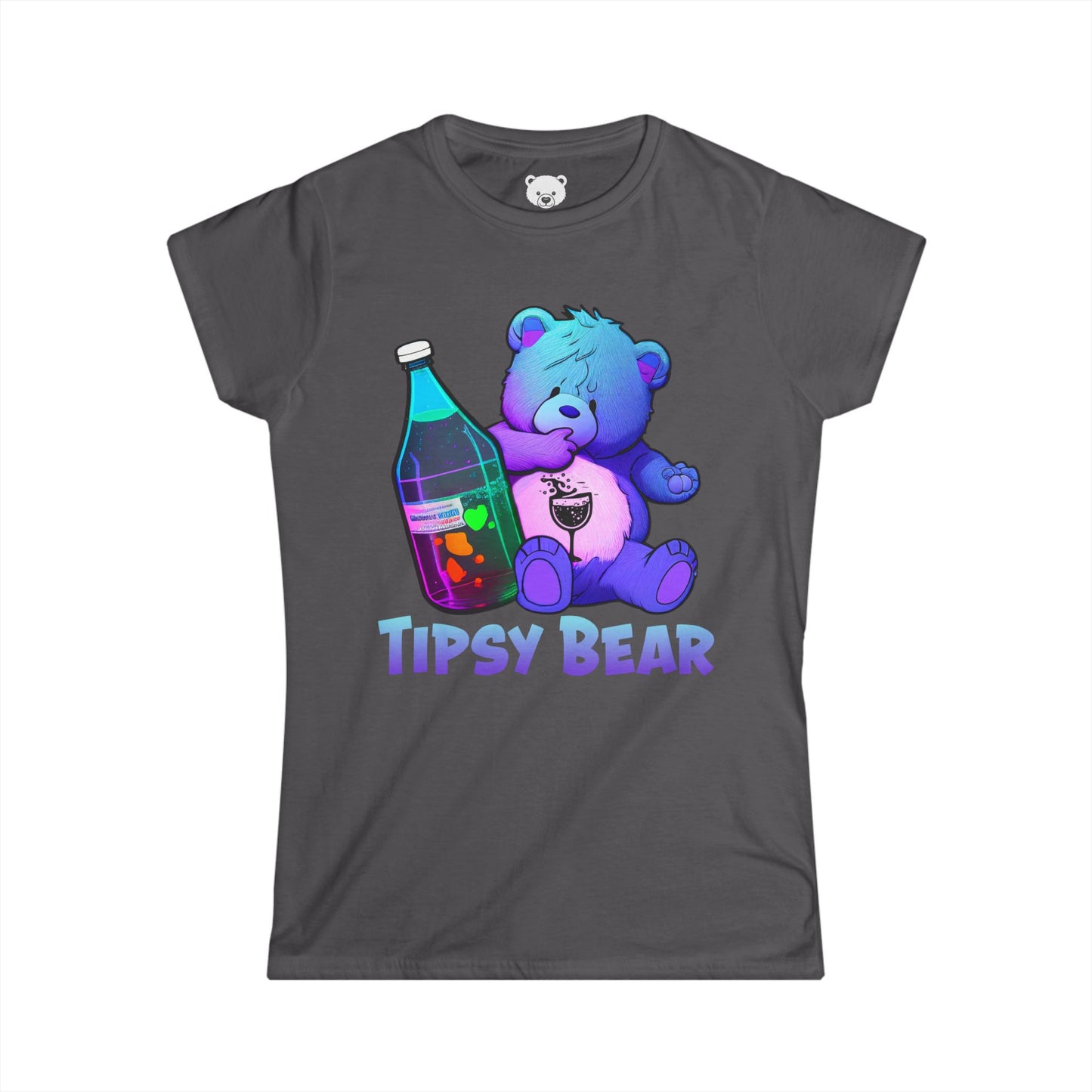 Tipsy Bear - Women's Softstyle Tee