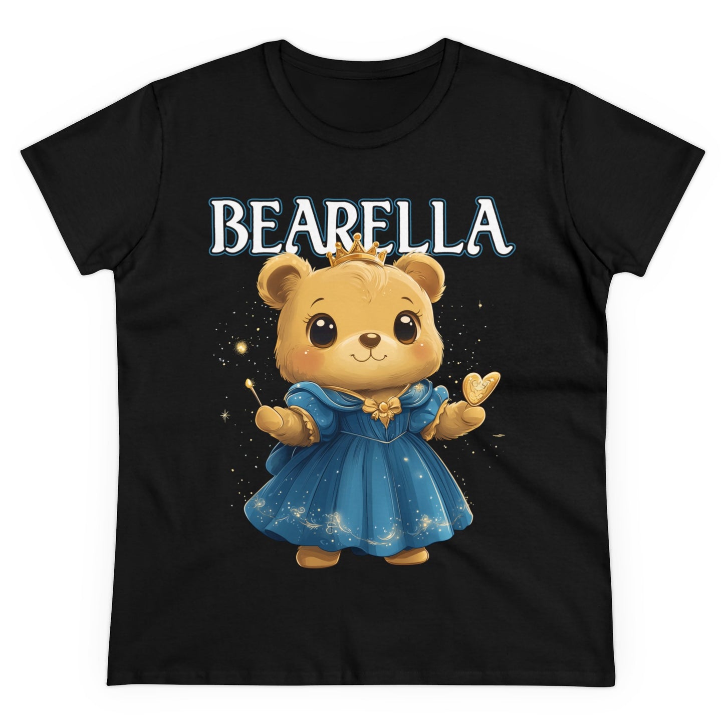 Bearella - Women's Midweight Cotton Tee