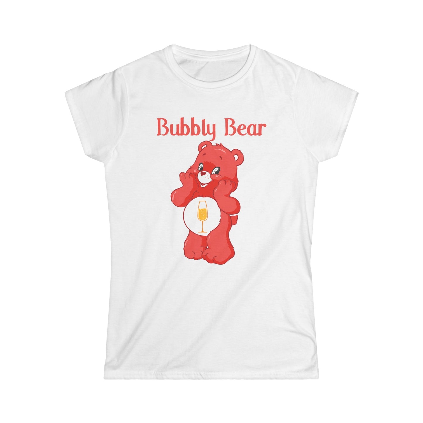 Bubbly Bear - Women's Softstyle Tee