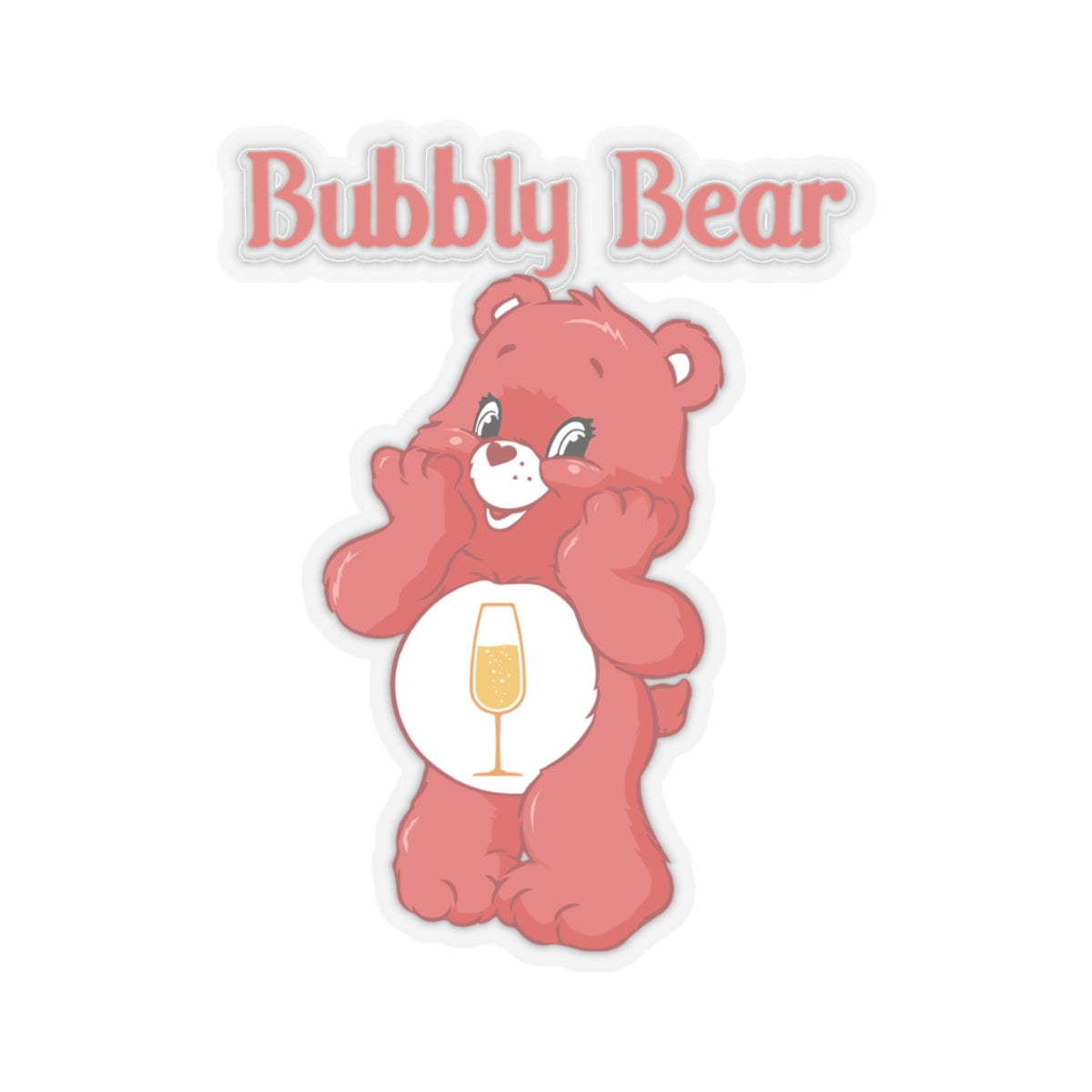 Kiss-Cut Stickers - Bubbly Bear