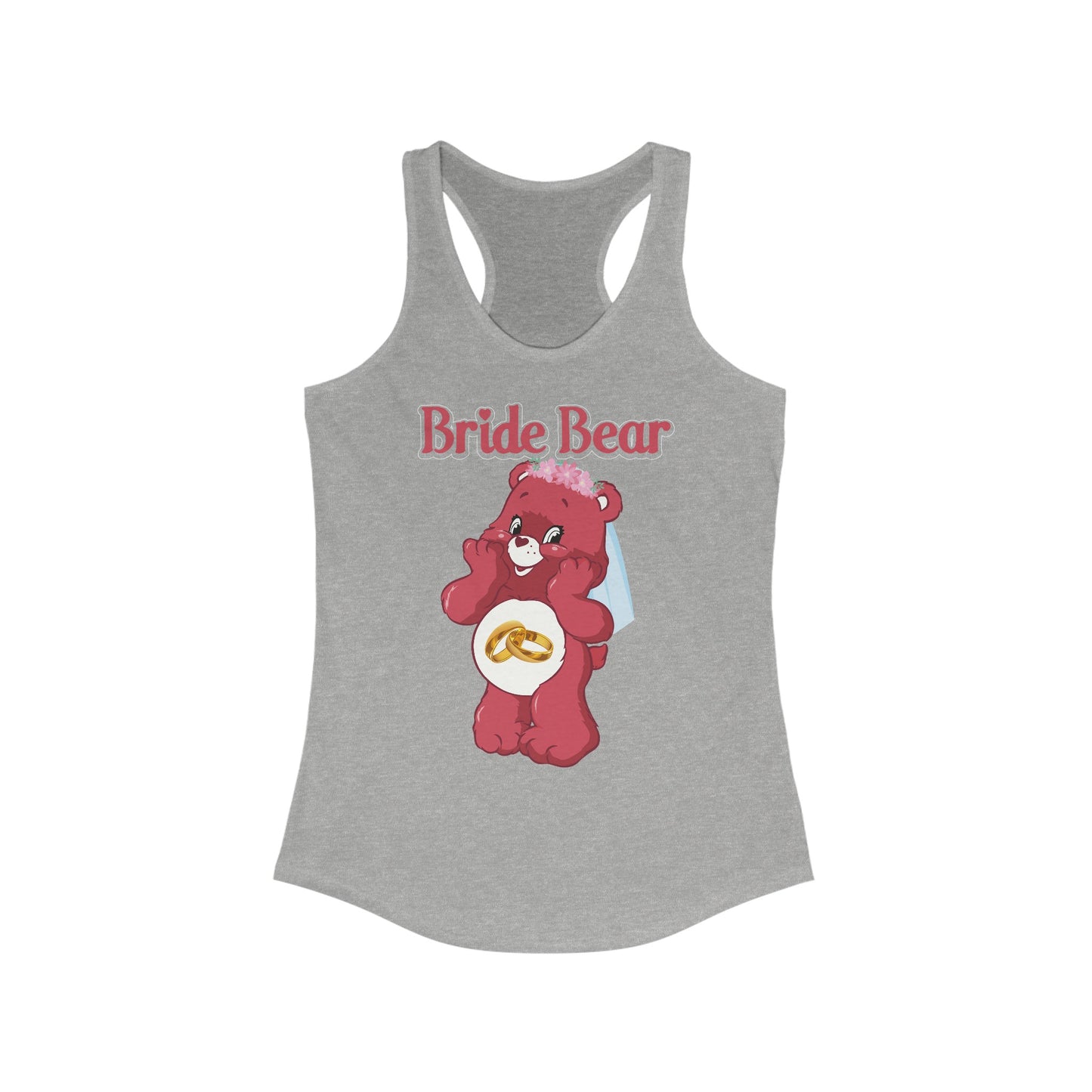 Bride Bear - Women's Ideal Racerback Tank