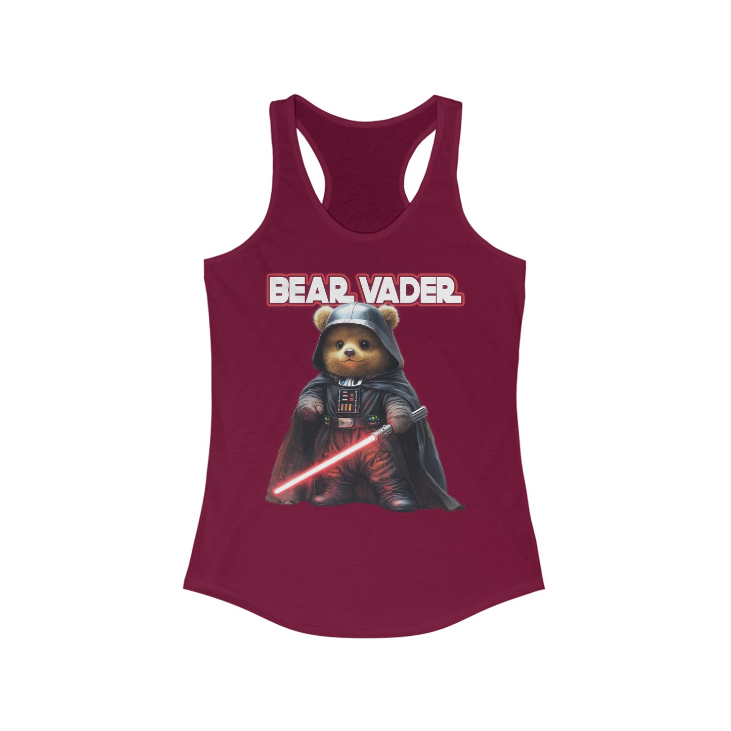 Bear Vader - Women's Ideal Racerback Tank