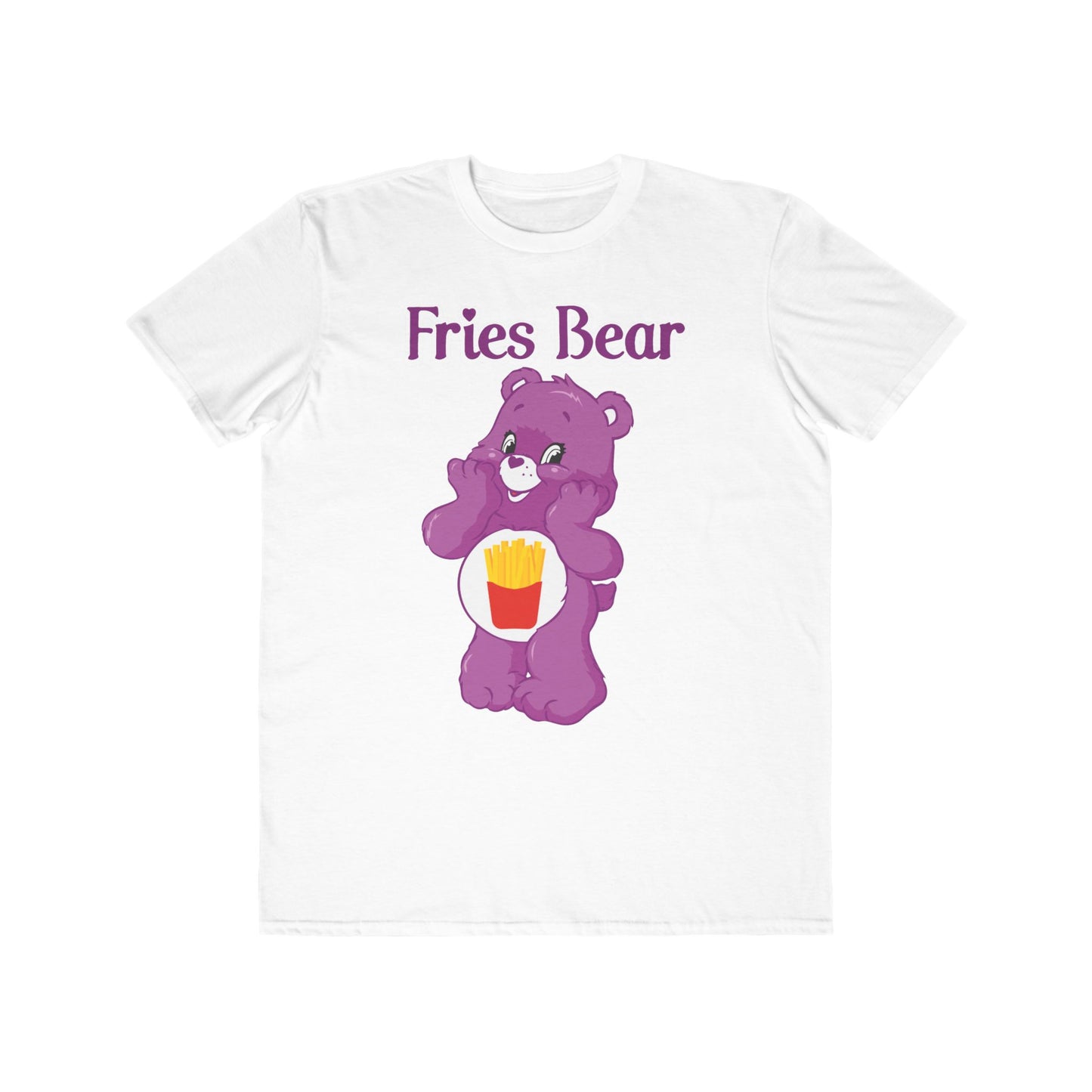 Fries Bear - Men's Lightweight Fashion Tee