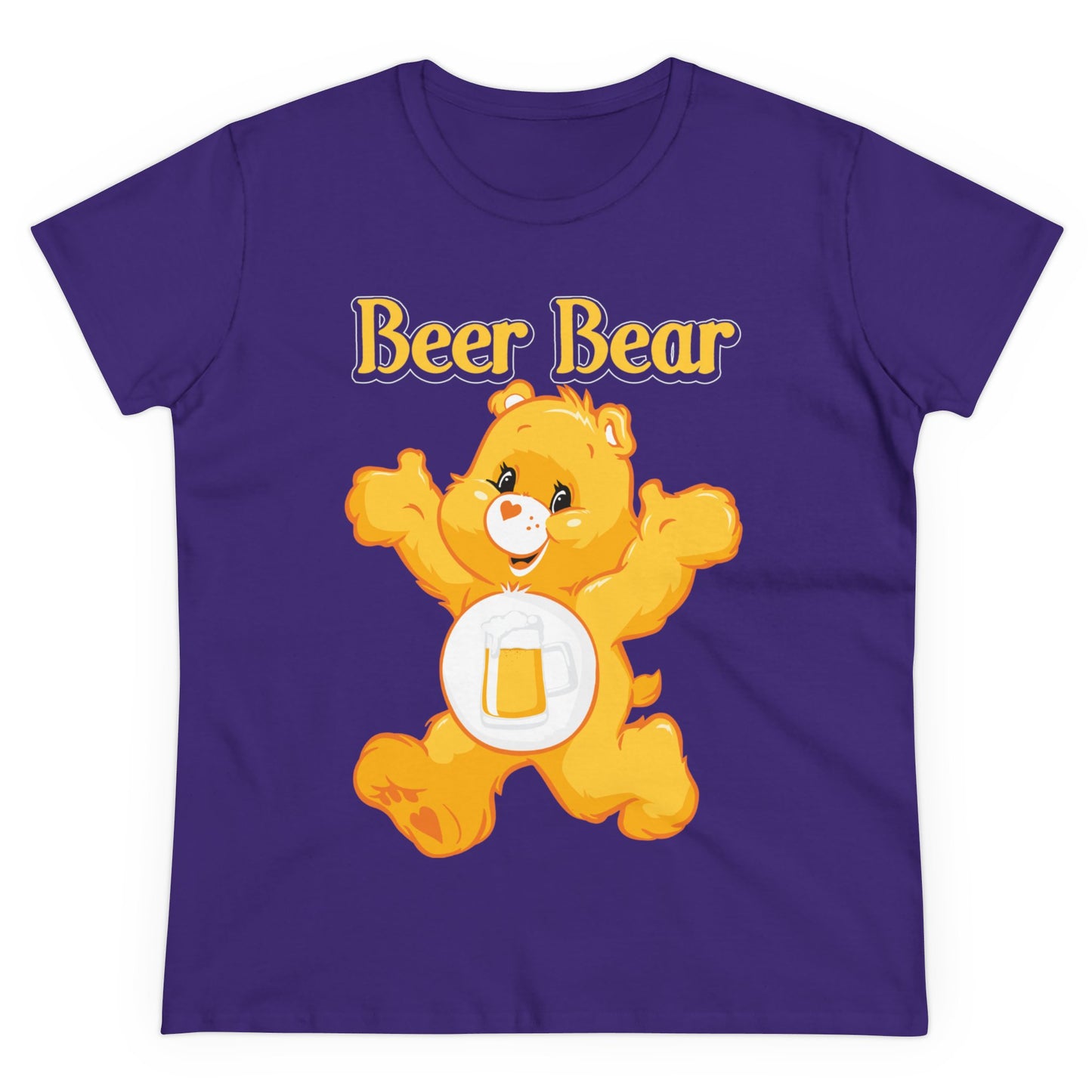 Beer Bear - Women's Midweight Cotton Tee