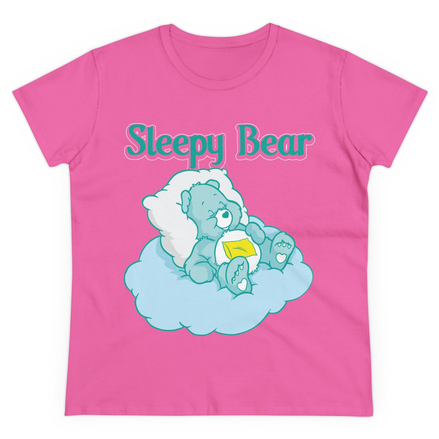 Sleepy Bear - Women's Midweight Cotton Tee