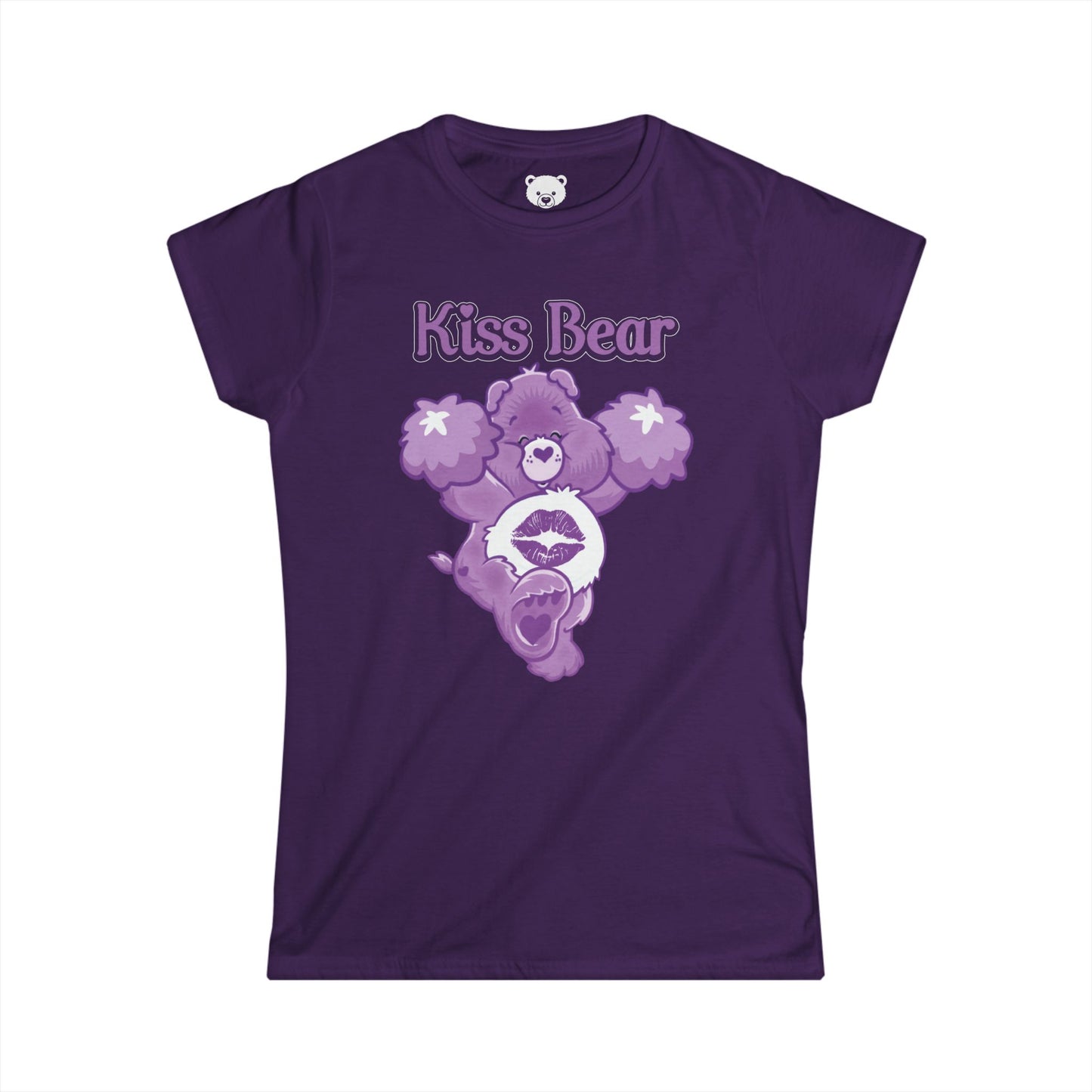 Kiss Bear - Women's Softstyle Tee