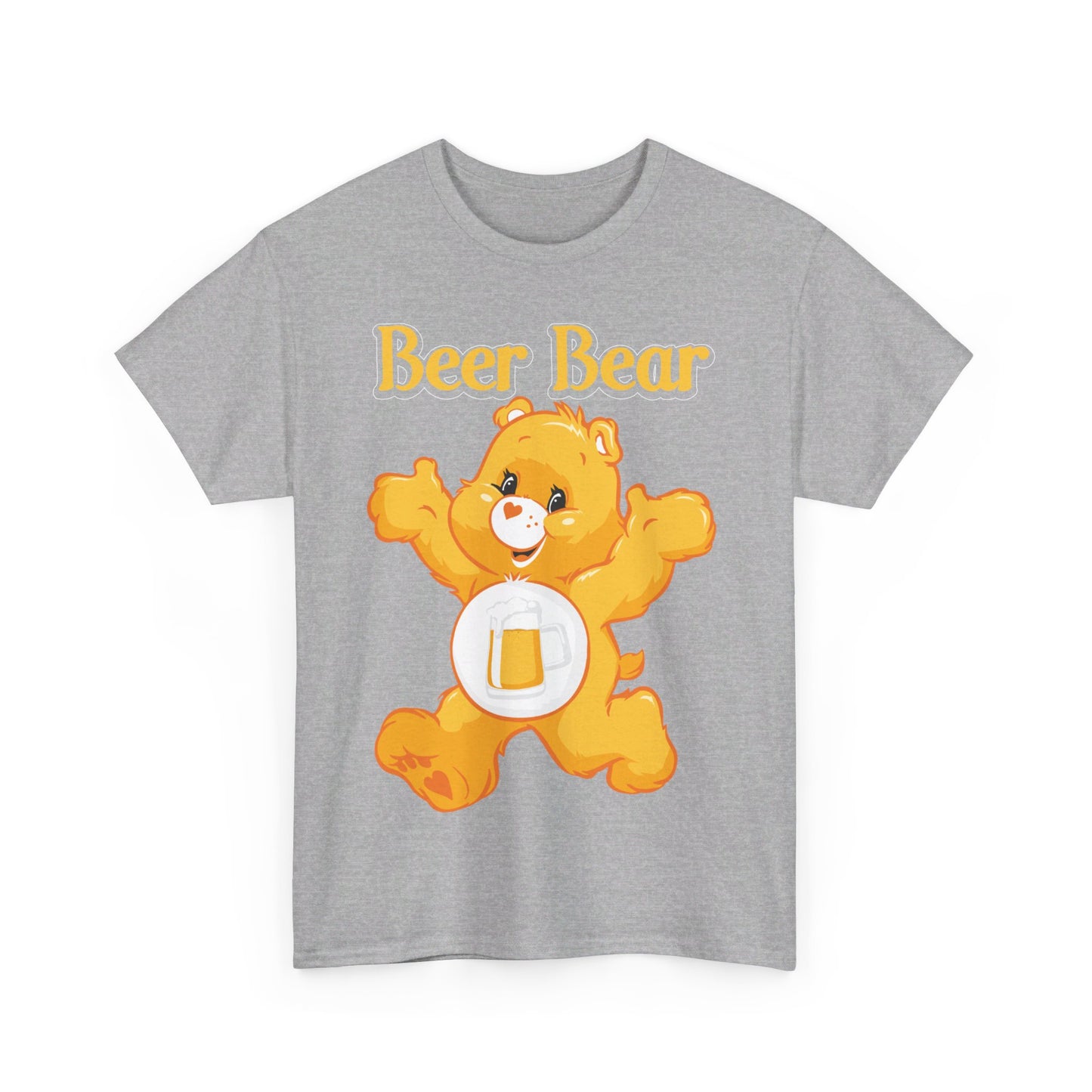 Beer Bear - Unisex Heavy Cotton Tee