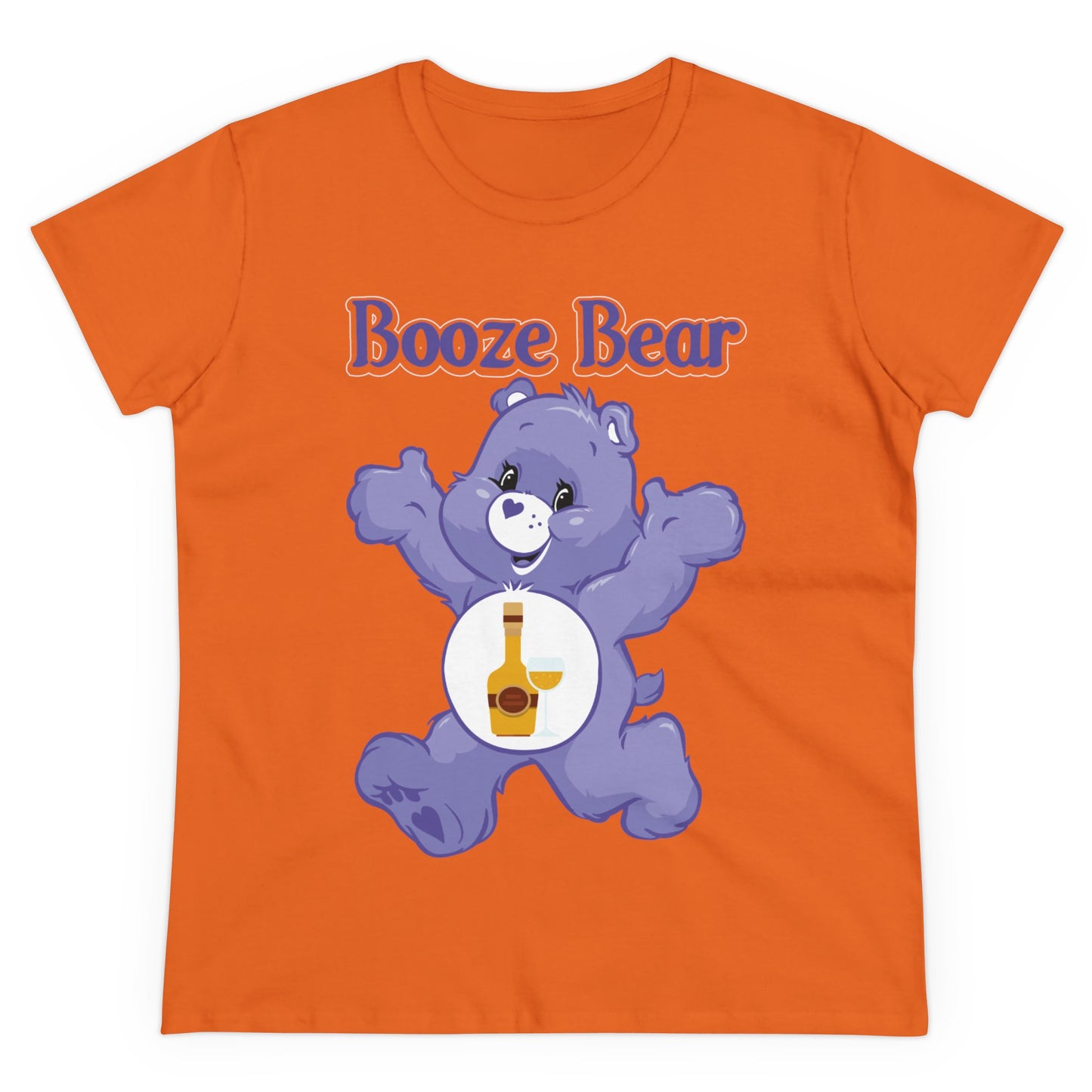 Booze Bear - Women's Midweight Cotton Tee