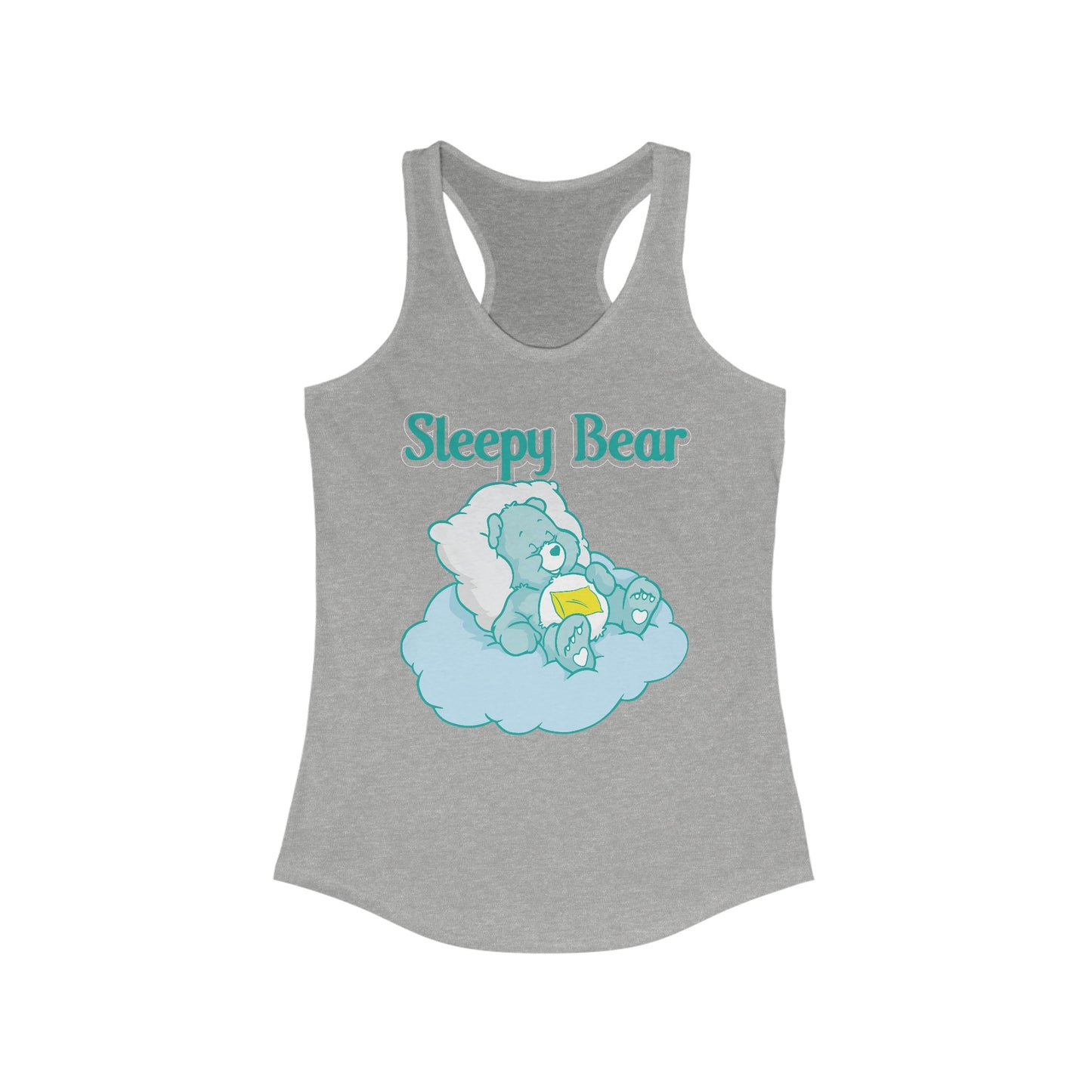 Sleepy Bear - Women's Ideal Racerback Tank