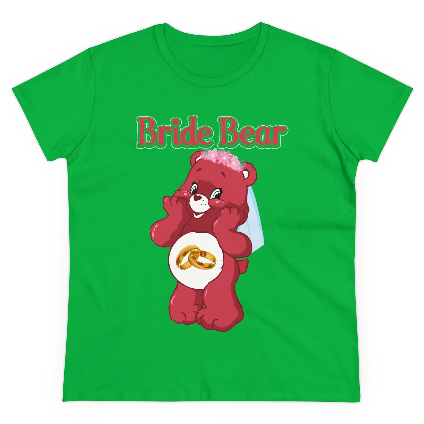 Bride Bear - Women's Midweight Cotton Tee