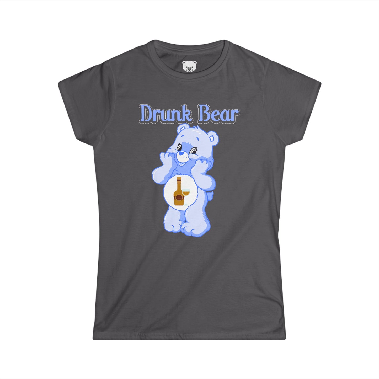 Drunk Bear - Women's Softstyle Tee