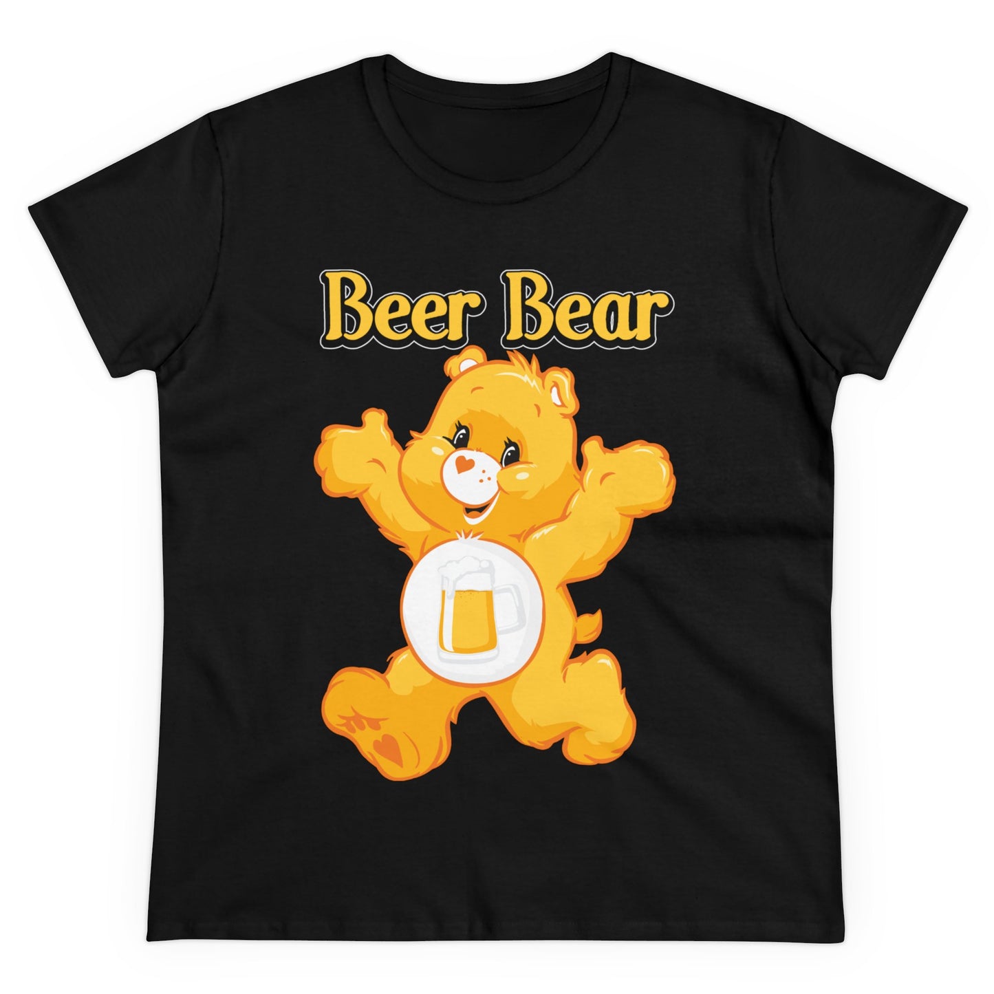 Beer Bear - Women's Midweight Cotton Tee