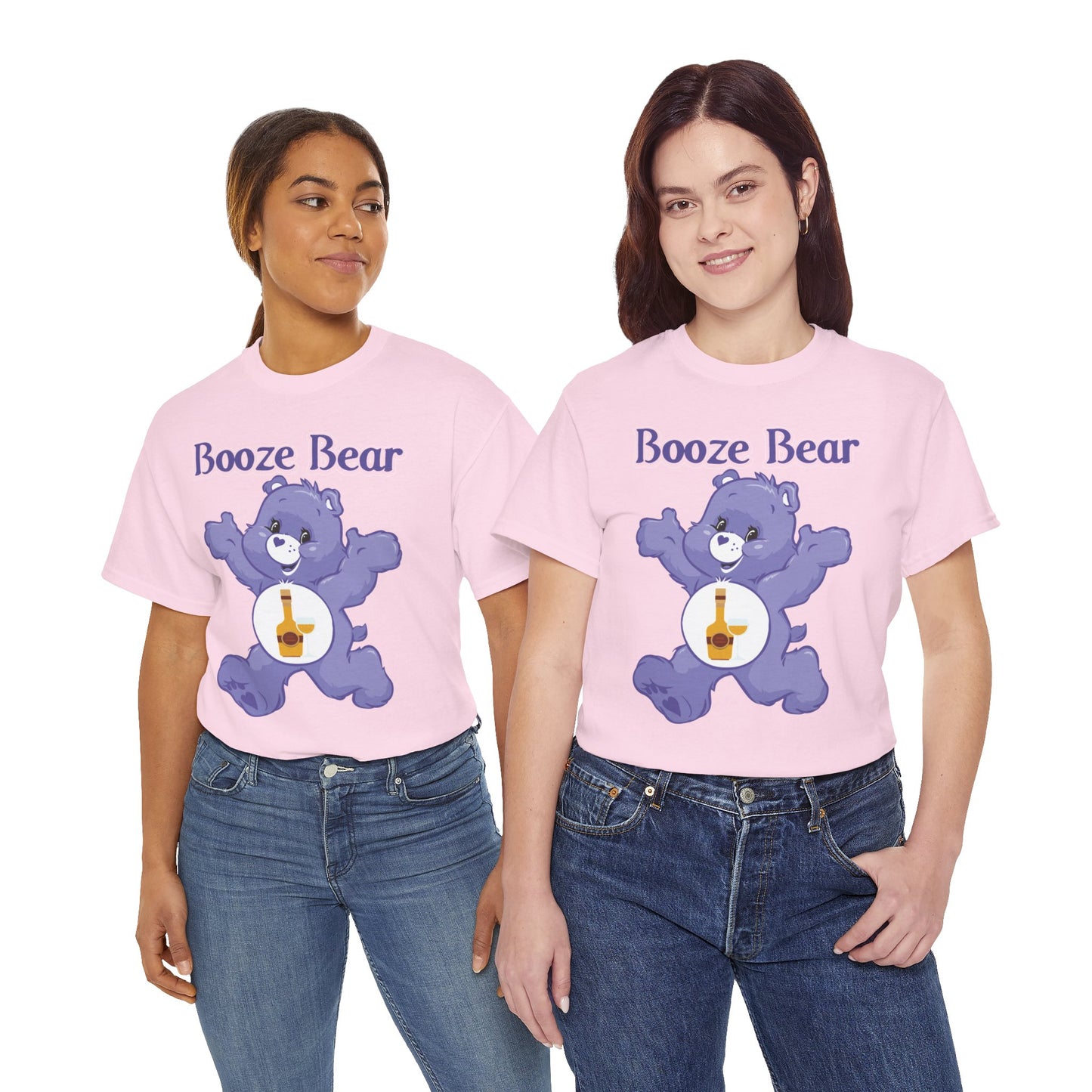 Booze Bear - Unisex Heavy Cotton Tee