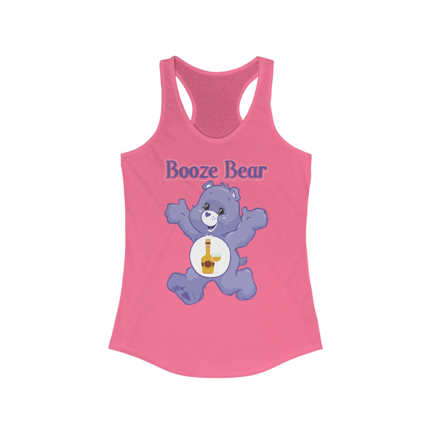 Booze Bear - Women's Ideal Racerback Tank