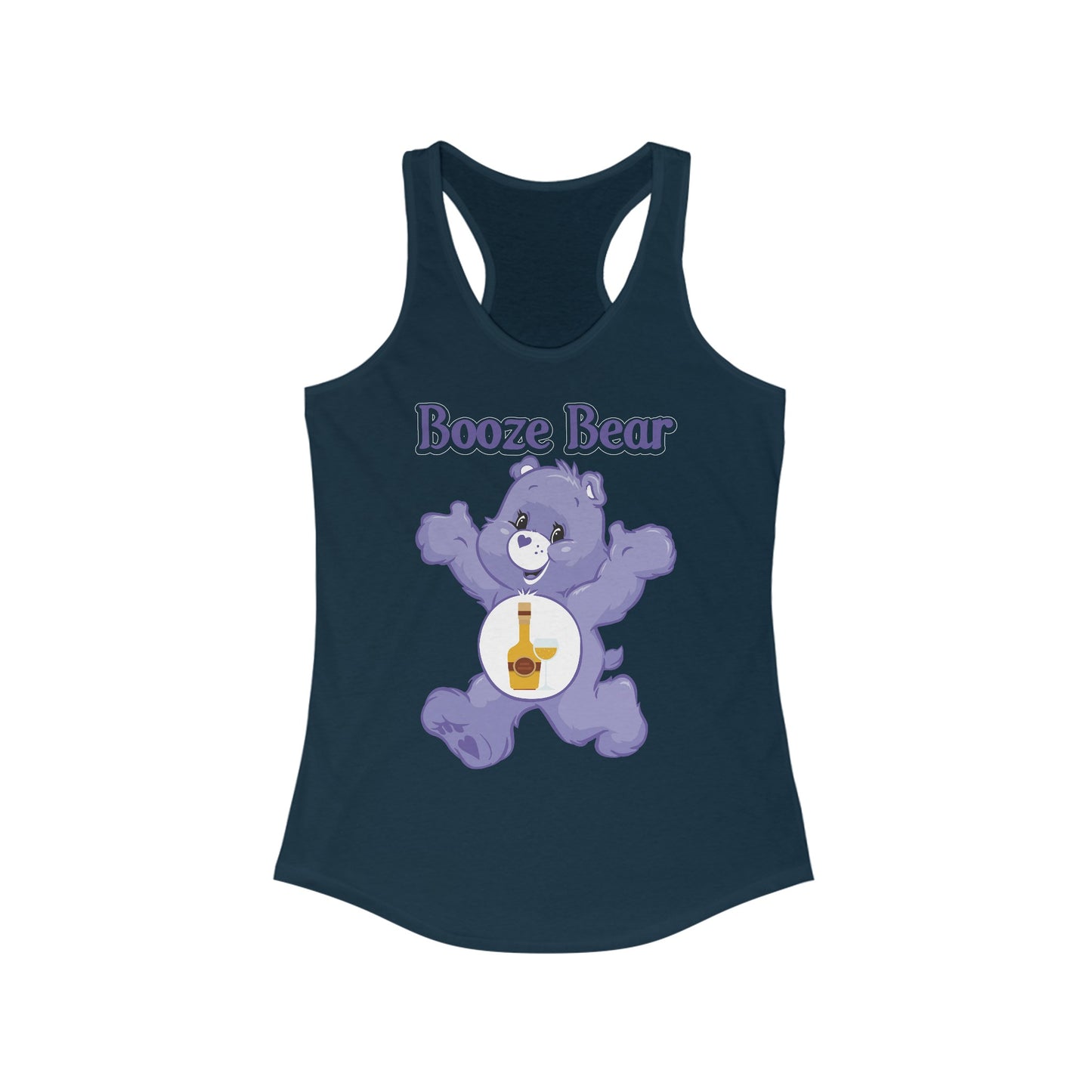 Booze Bear - Women's Ideal Racerback Tank