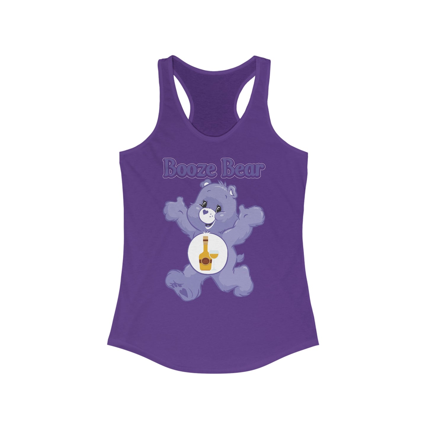 Booze Bear - Women's Ideal Racerback Tank